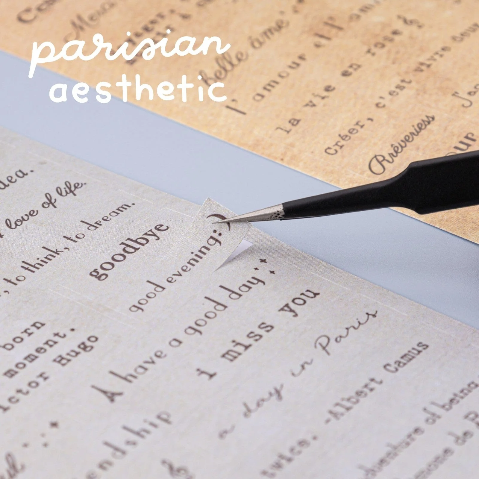 Tsuki ‘Journée à Paris’ Scrapbook Sticker Set ☾ - Image 14