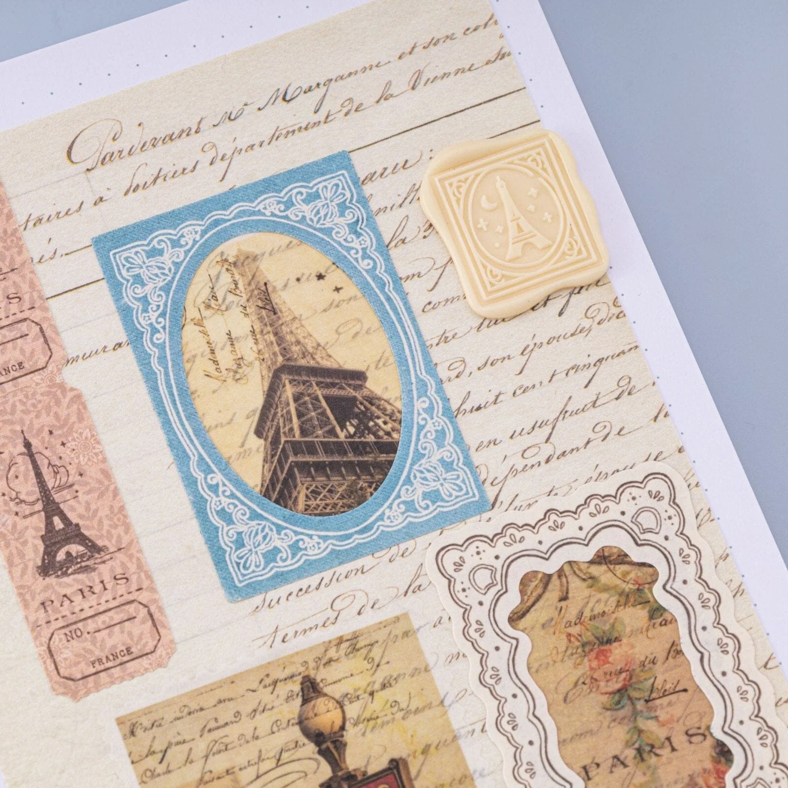 Tsuki ‘Journée à Paris’ Scrapbook Sticker Set ☾ - Image 4