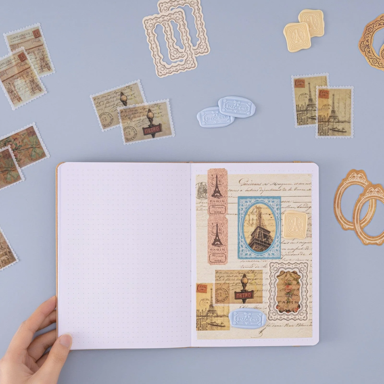 Tsuki ‘Journée à Paris’ Scrapbook Sticker Set ☾ - Image 8