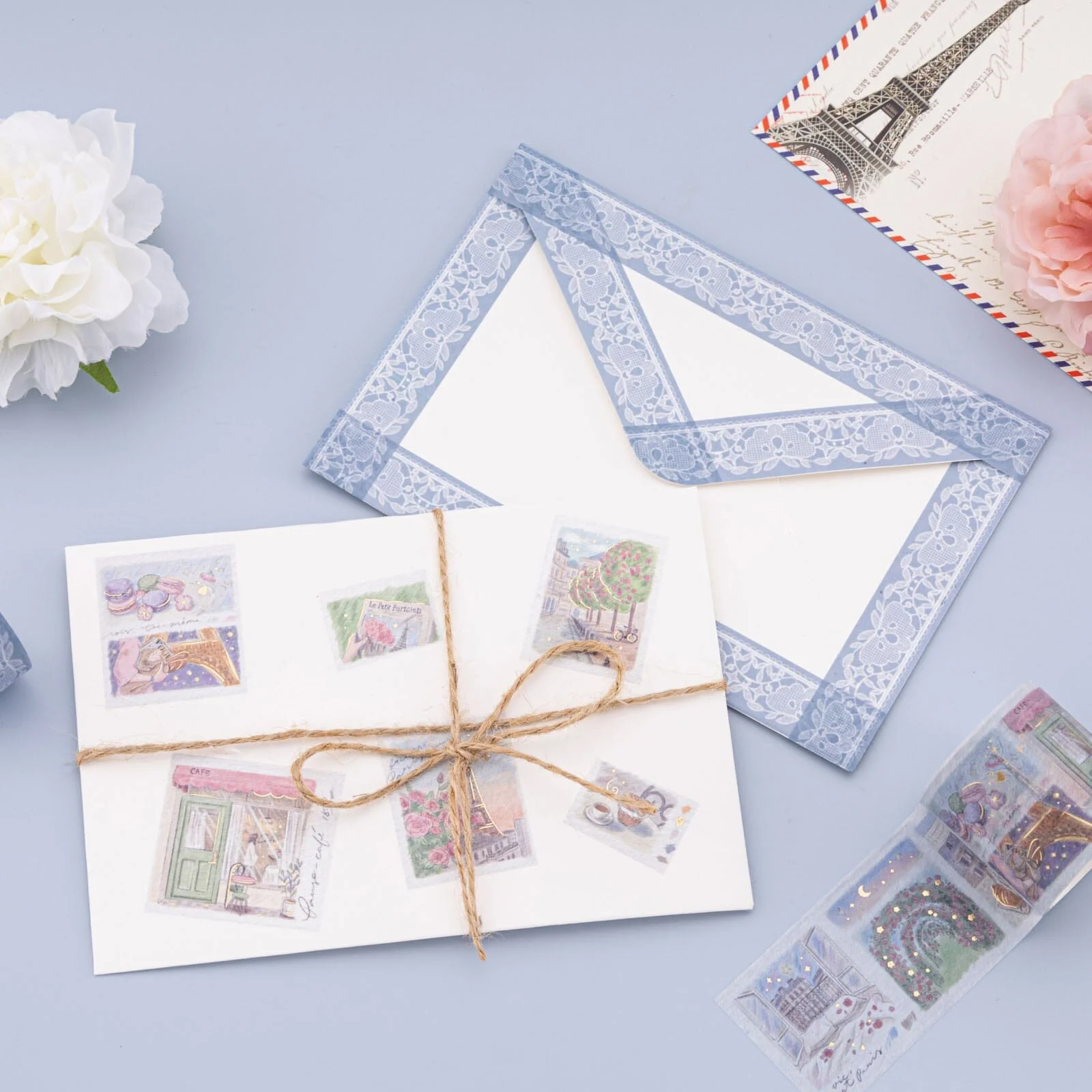 Tsuki ‘Journée à Paris’ Washi Tape Set ☾ - Image 12