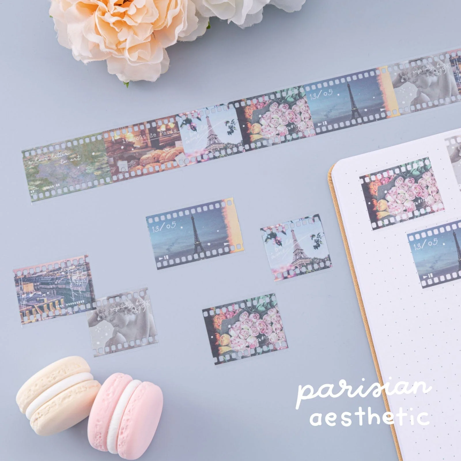 Tsuki ‘Journée à Paris’ Washi Tape Set ☾ - Image 13