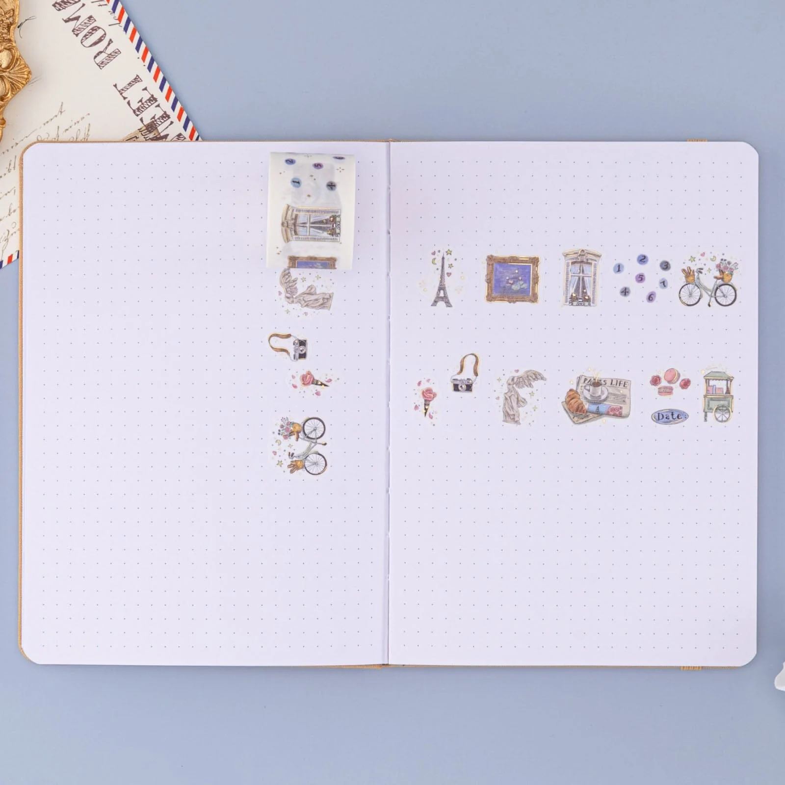 Tsuki ‘Journée à Paris’ Washi Tape Set ☾ - Image 14