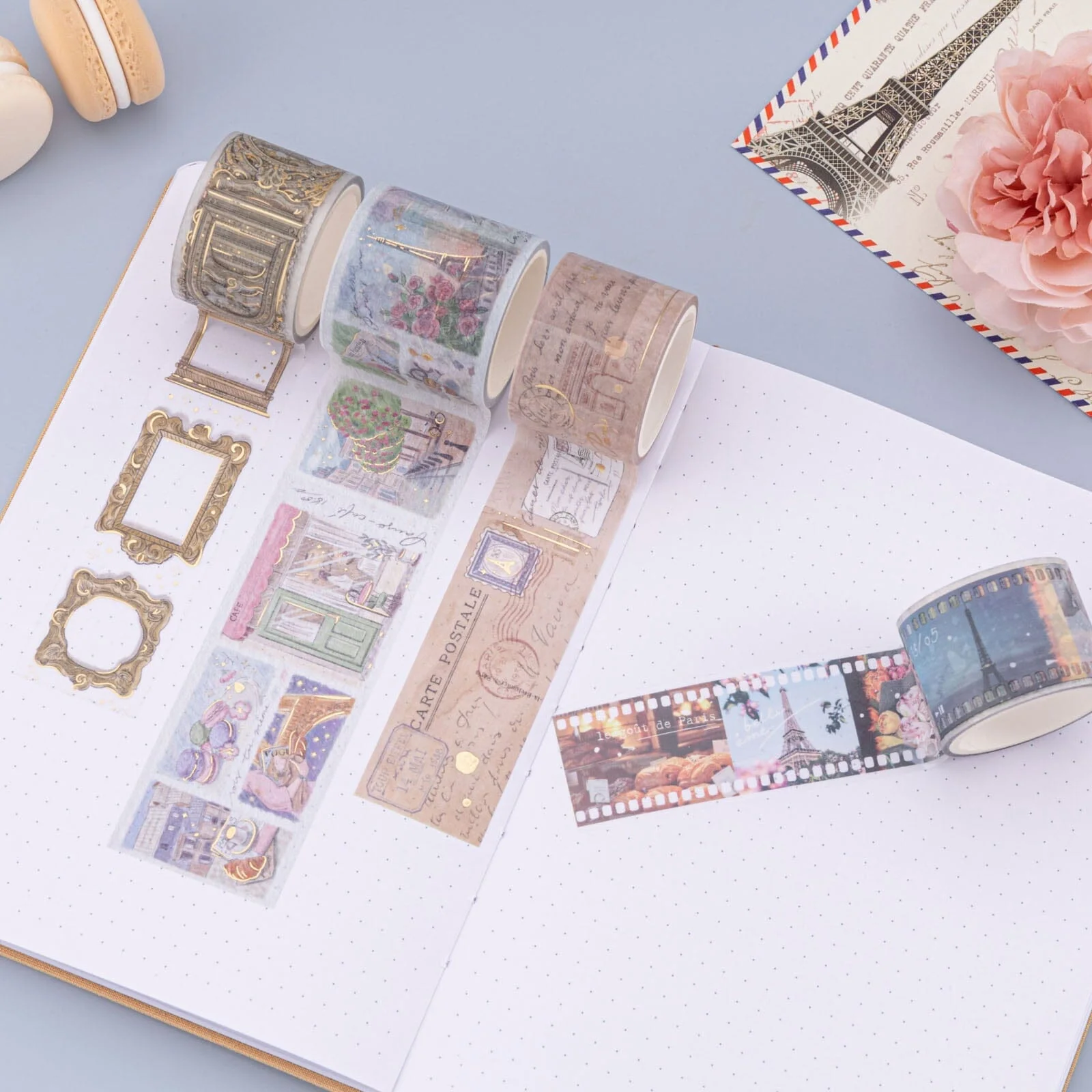Tsuki ‘Journée à Paris’ Washi Tape Set ☾ - Image 6