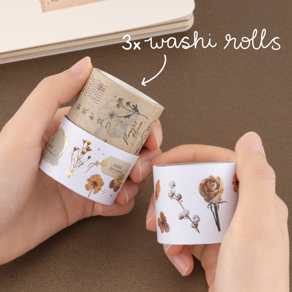 Tsuki ‘Junk Journal’ Washi Tape Set ☾ - Image 4