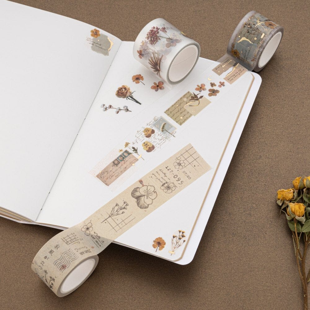 Tsuki ‘Junk Journal’ Washi Tape Set ☾ - Image 5