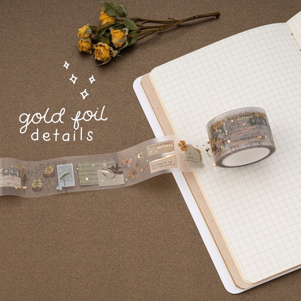 Tsuki ‘Junk Journal’ Washi Tape Set ☾ - Image 9