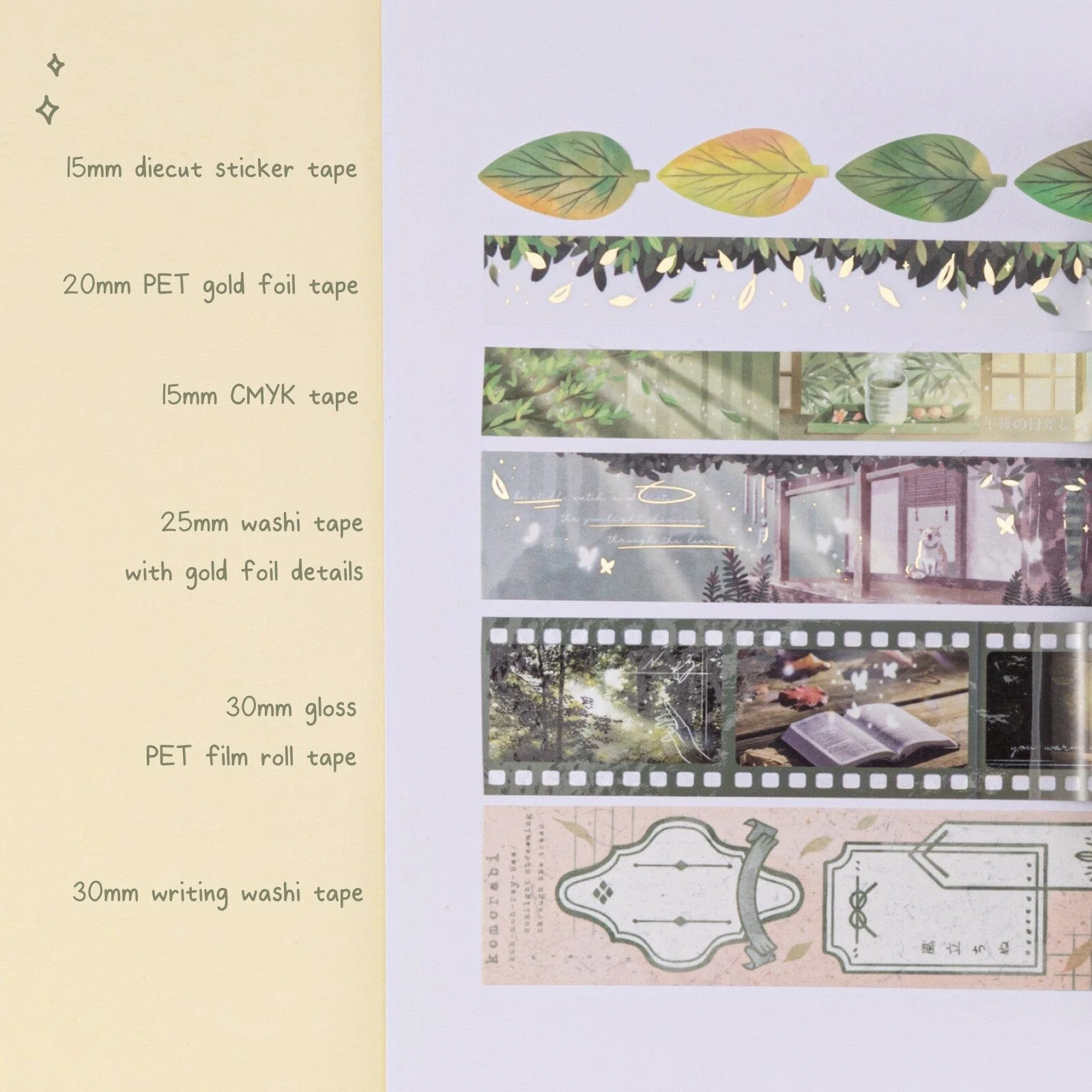 Tsuki ‘Komorebi’ Limited Edition Bullet Journal Set ☾ - Image 6