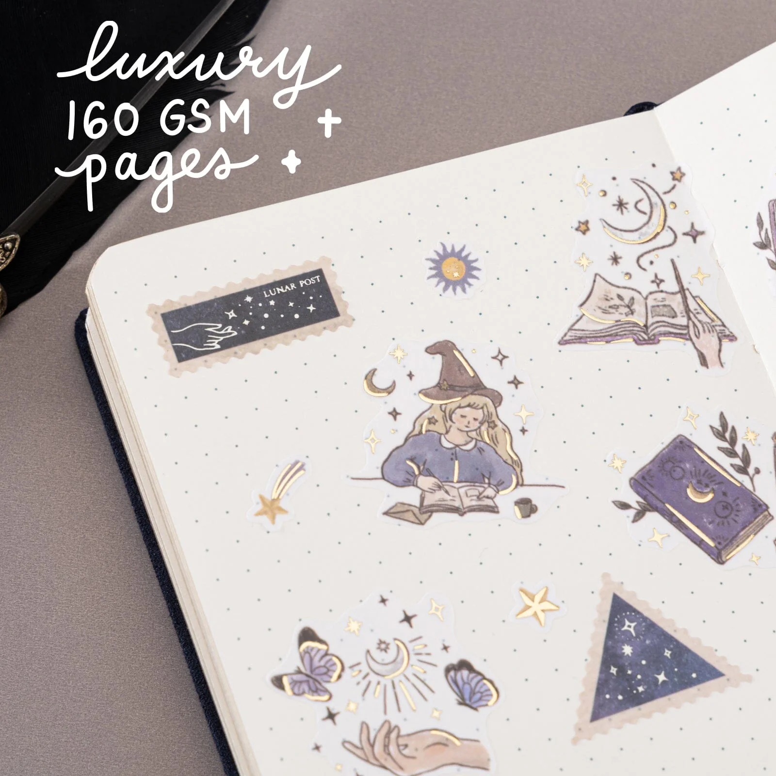 Tsuki ‘La Lune’ Collector's Edition Moon Planner Travel Notebook ☾ - Image 13