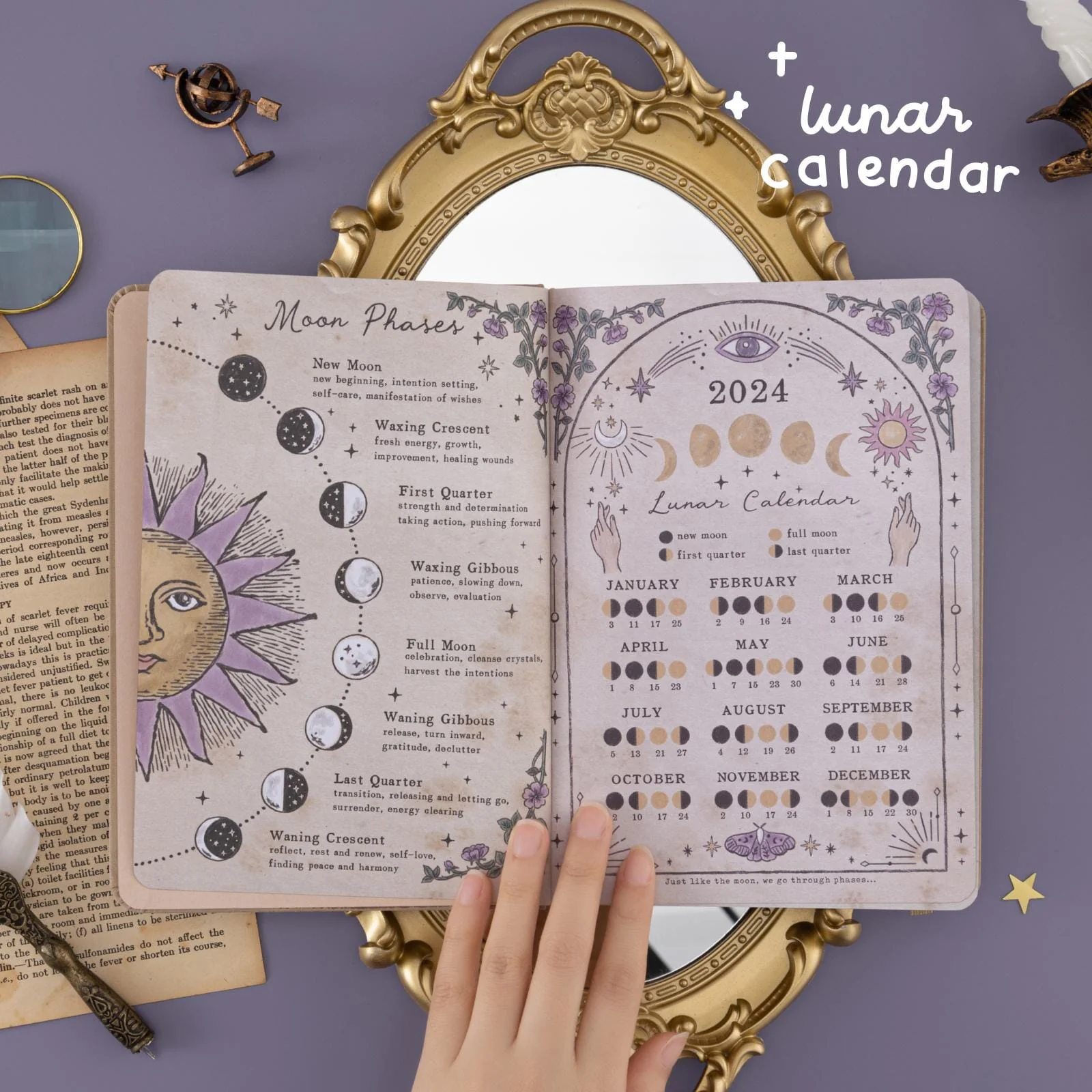 Tsuki ‘La Soleil’ Collector's Edition Moon Planner Bullet Journal ☾ - Image 2