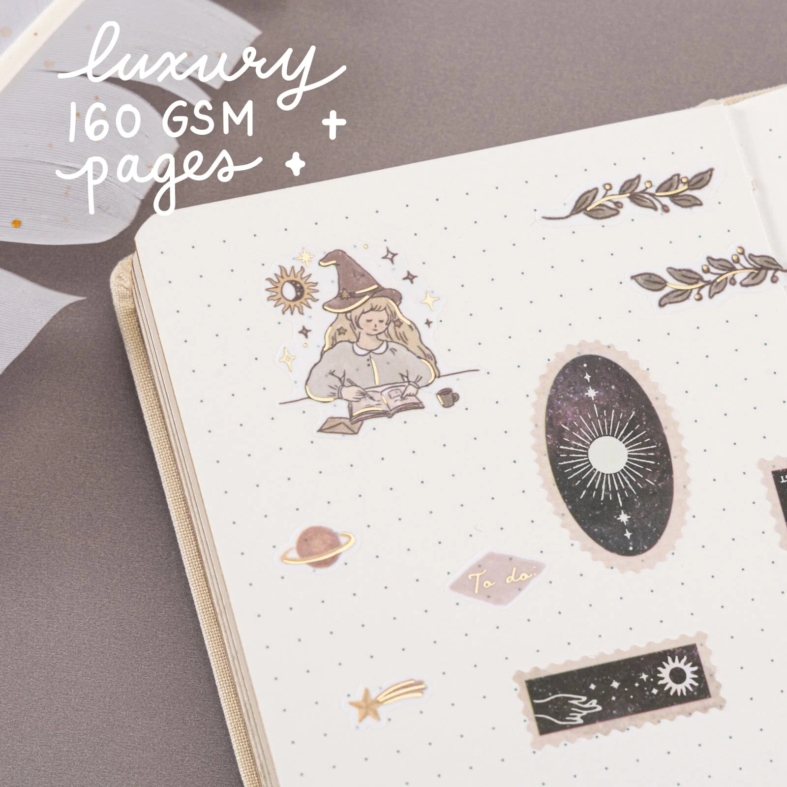 Tsuki ‘Le Soleil’ Collector's Edition Moon Planner Travel Notebook ☾ - Image 13