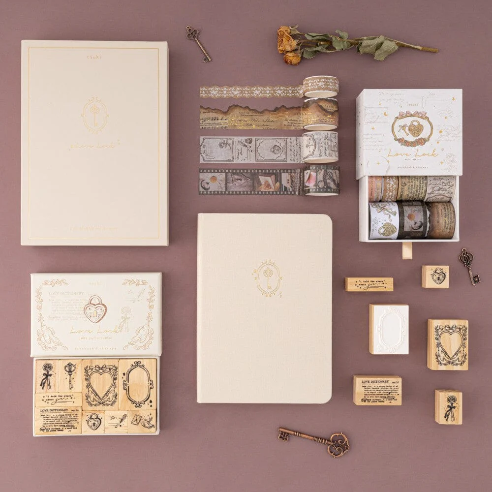 Tsuki ‘Love Lock’ Bullet Journal Stamp Set ☾ - Image 12