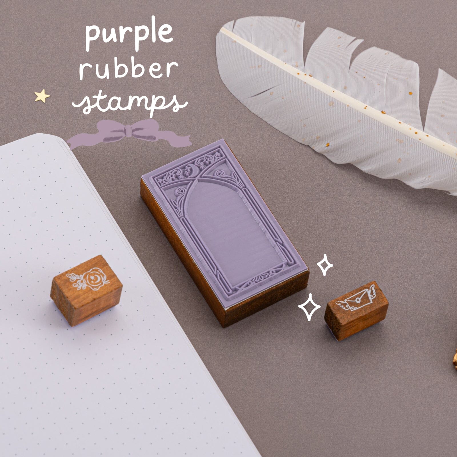 Tsuki ‘Lunar Delivery’ Bullet Journal Stamp Set ☾ - Image 5