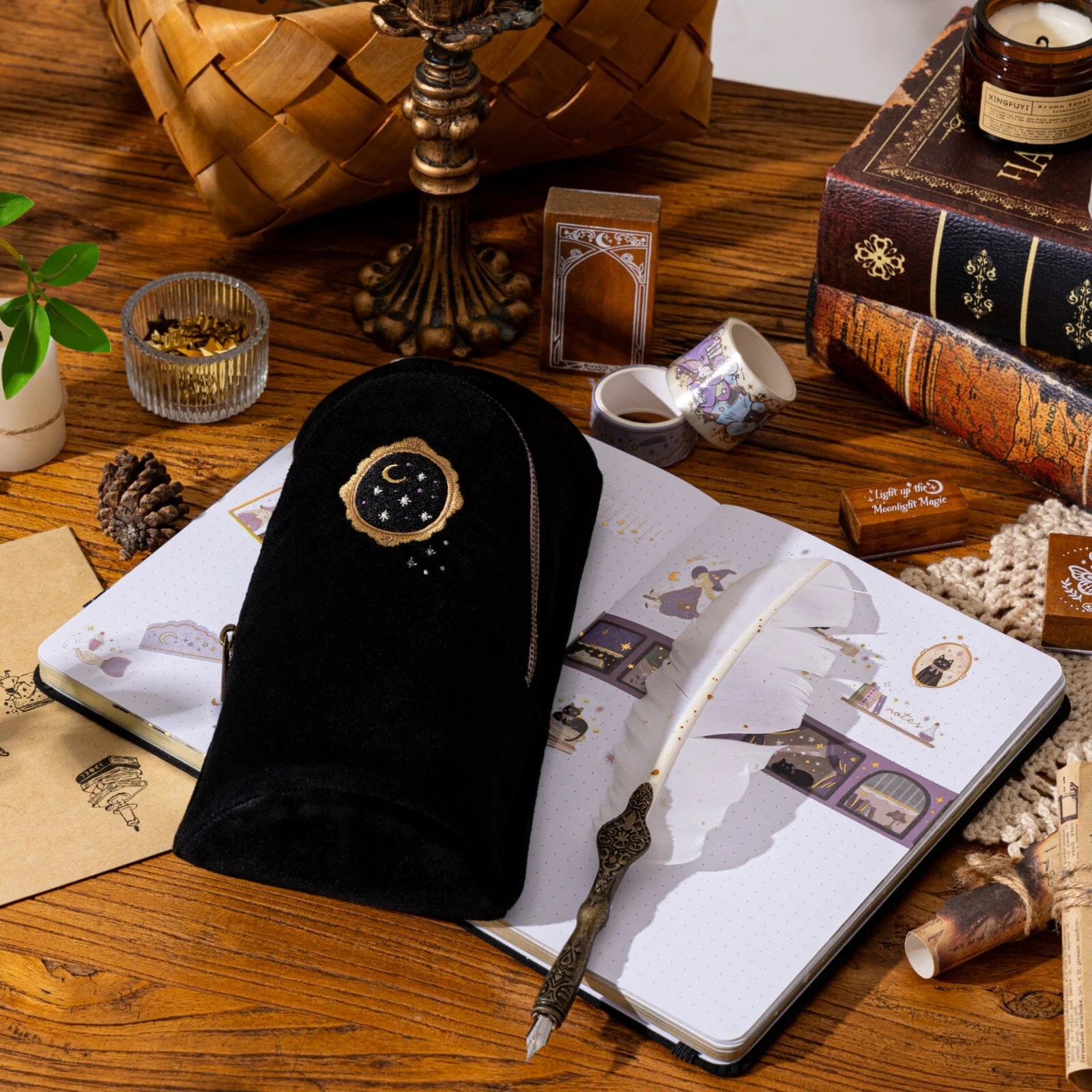 Tsuki ‘Lunar Delivery’ Standing Pen Pouch ☾ - Image 6