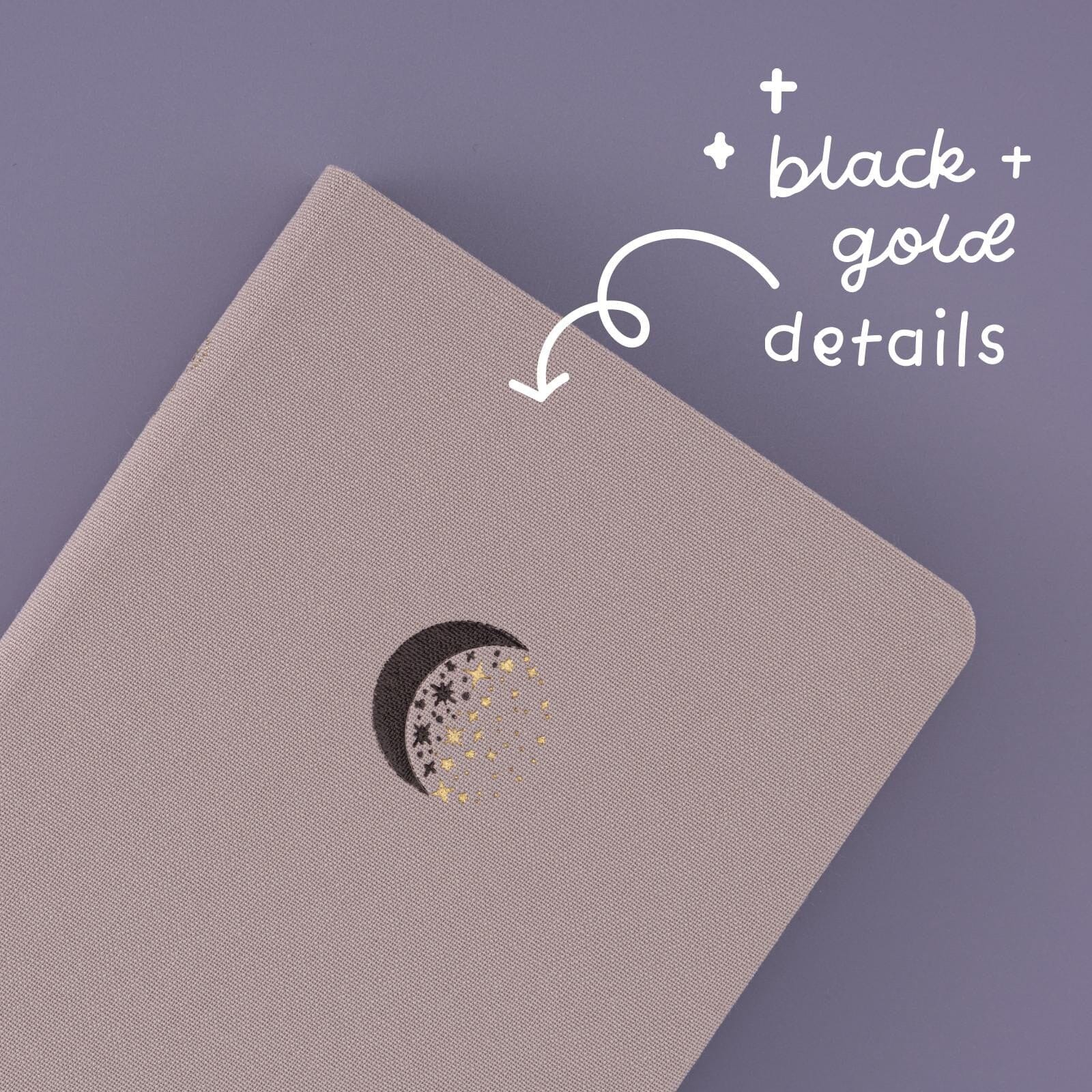 Tsuki ‘Lunar Magic’ Limited Edition Black Page Bullet Journal ☾ - Image 4