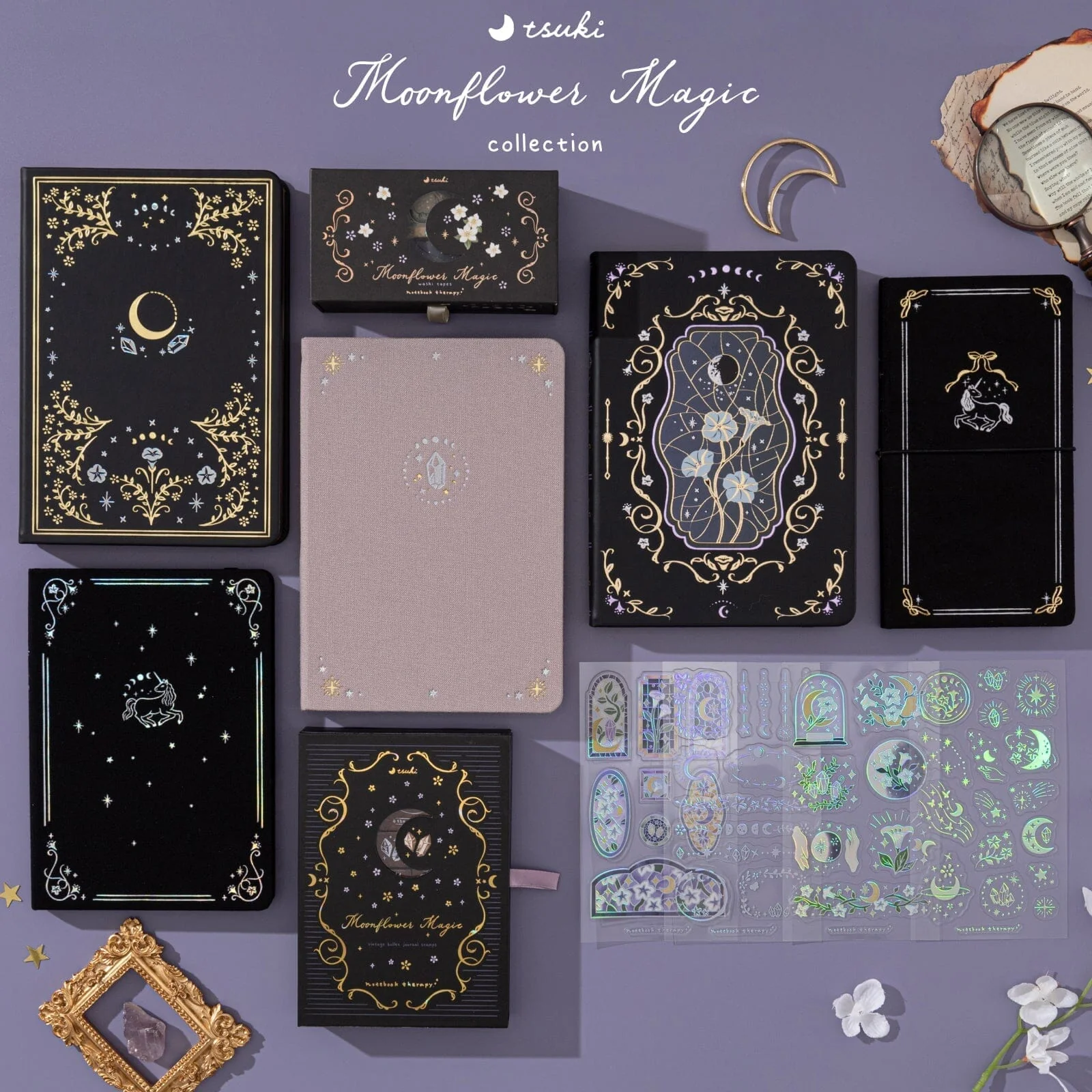 Tsuki ‘Nightbloom Spell’ Limited Edition Bullet Journal ☾ - Image 14