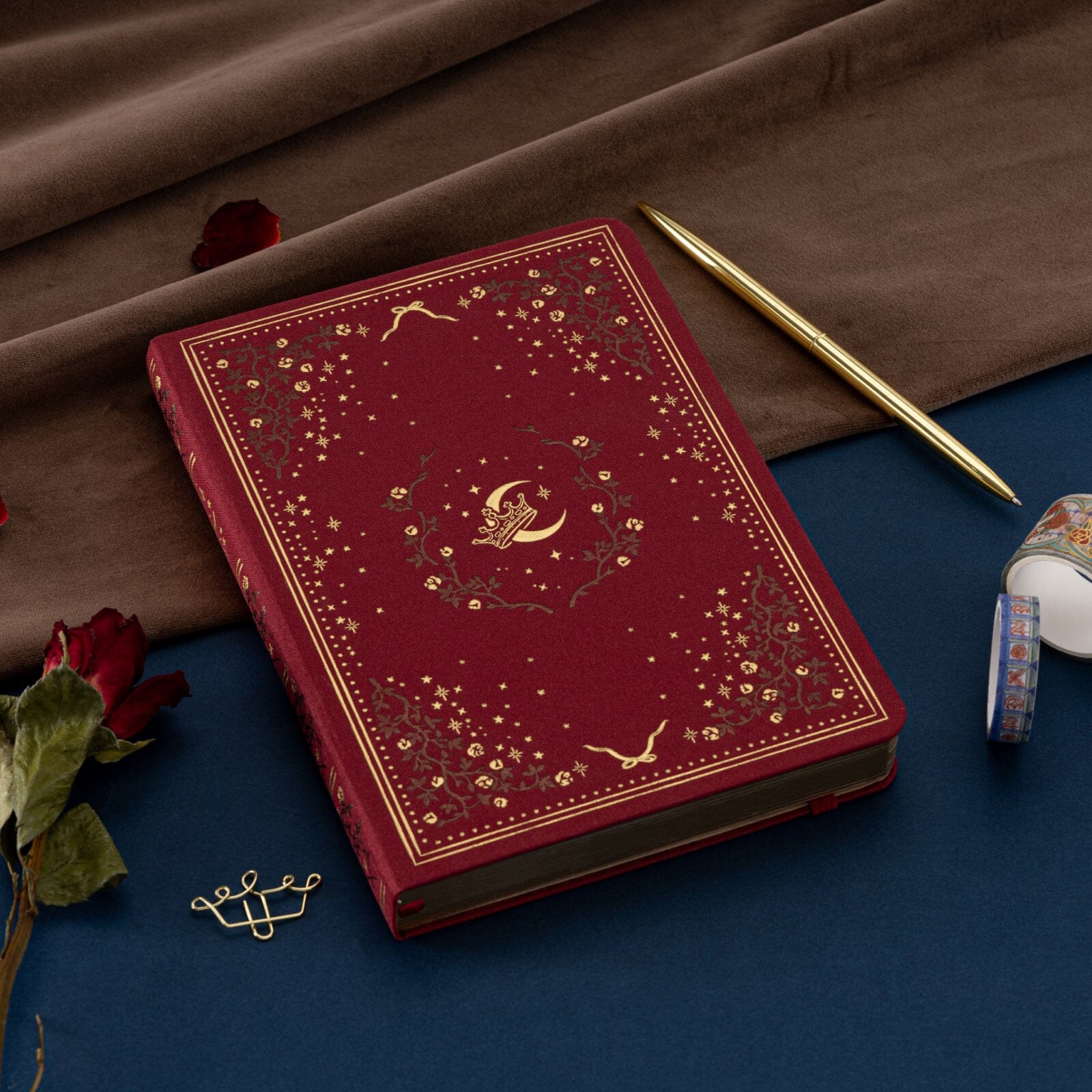 Tsuki ‘Majestic Moon’ Limited Edition Kraft Paper Bullet Journal in A5 ☾ - Image 12