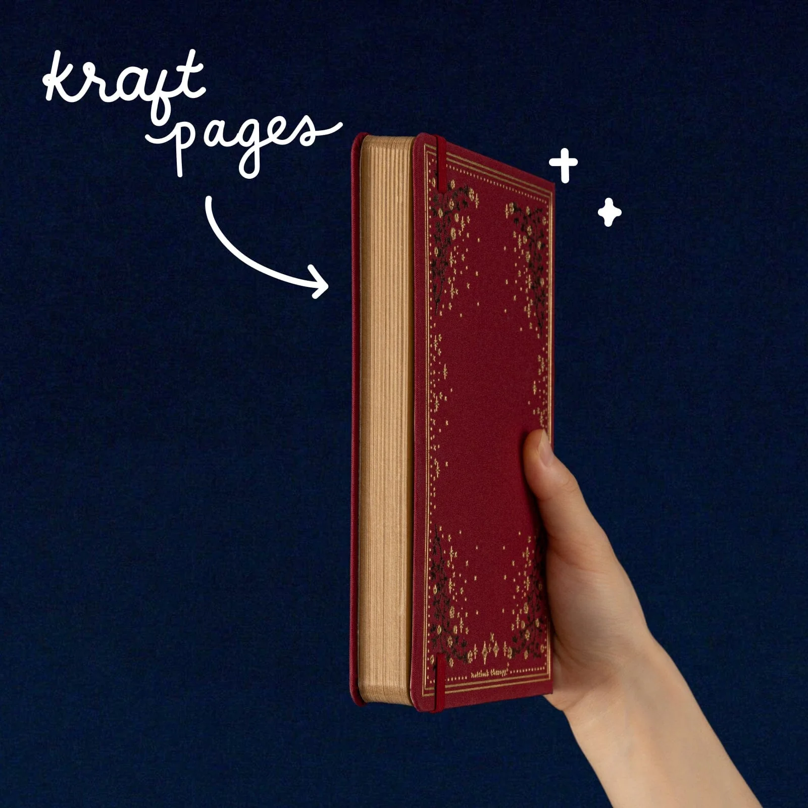 Tsuki ‘Majestic Moon’ Limited Edition Kraft Paper Bullet Journal in A5 ☾ - Image 3