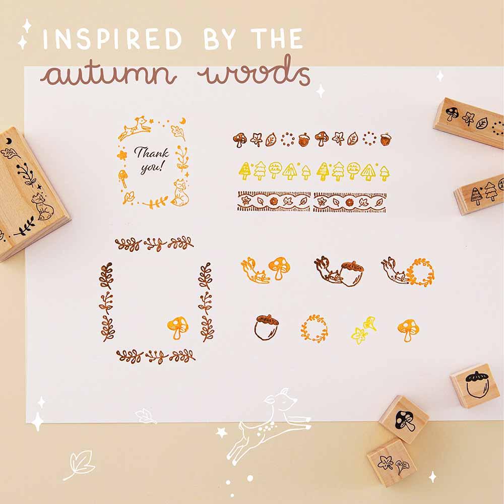 Tsuki ‘Maple Dreams’ Bullet Journal Stamp Set ☾ - Image 3