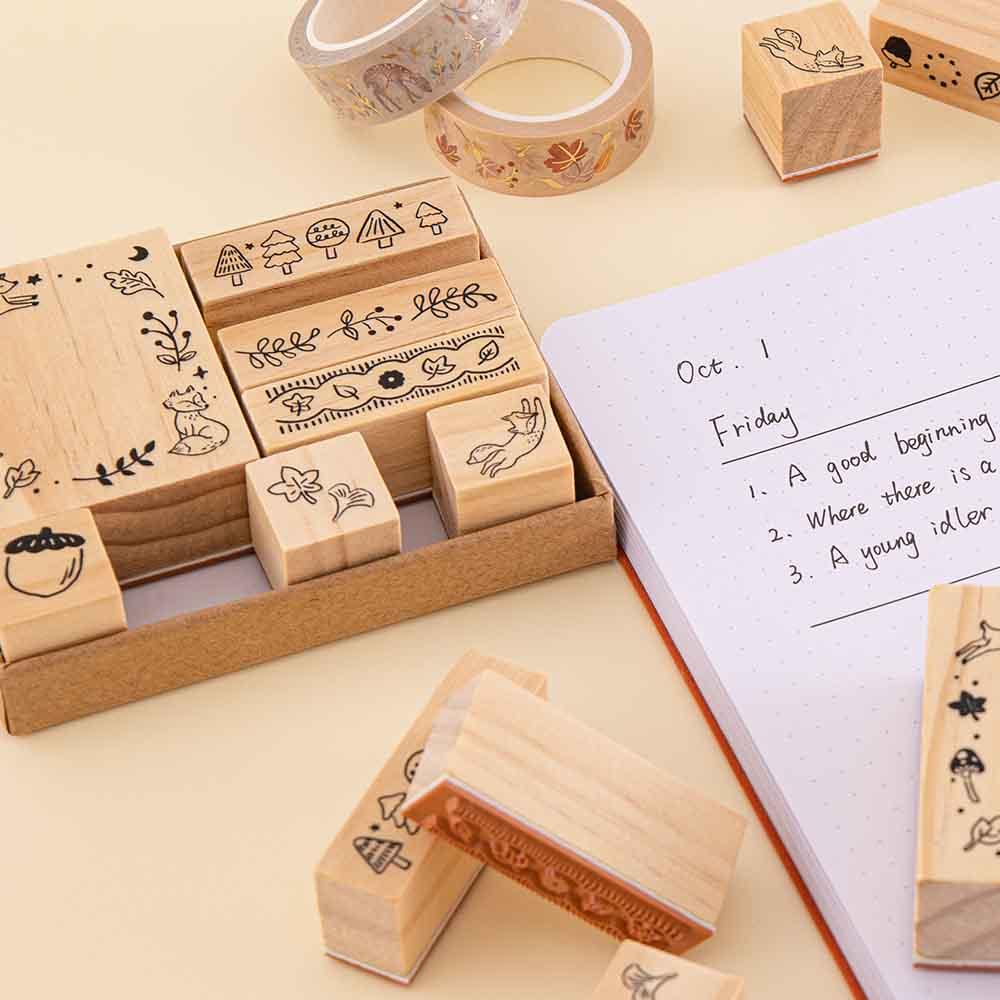 Tsuki ‘Maple Dreams’ Bullet Journal Stamp Set ☾ - Image 5