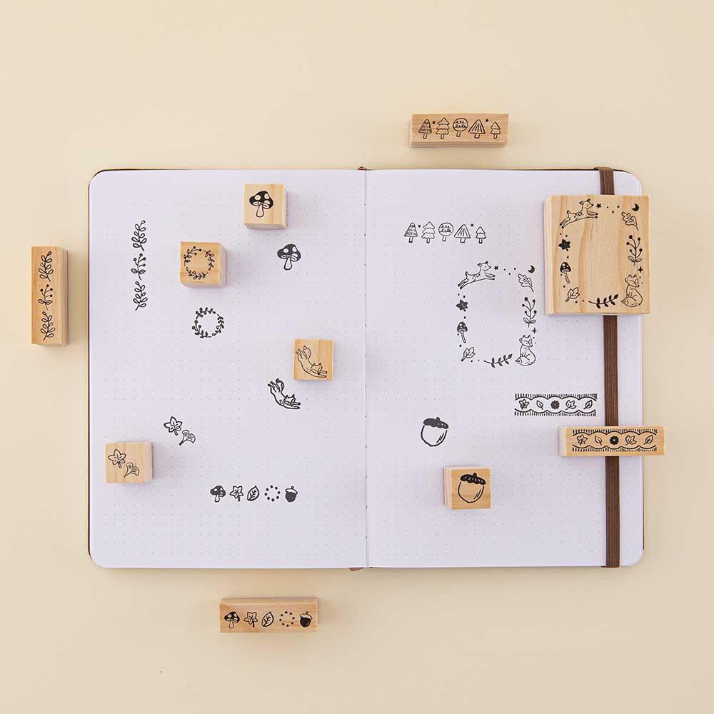 Tsuki ‘Maple Dreams’ Bullet Journal Stamp Set ☾ - Image 6