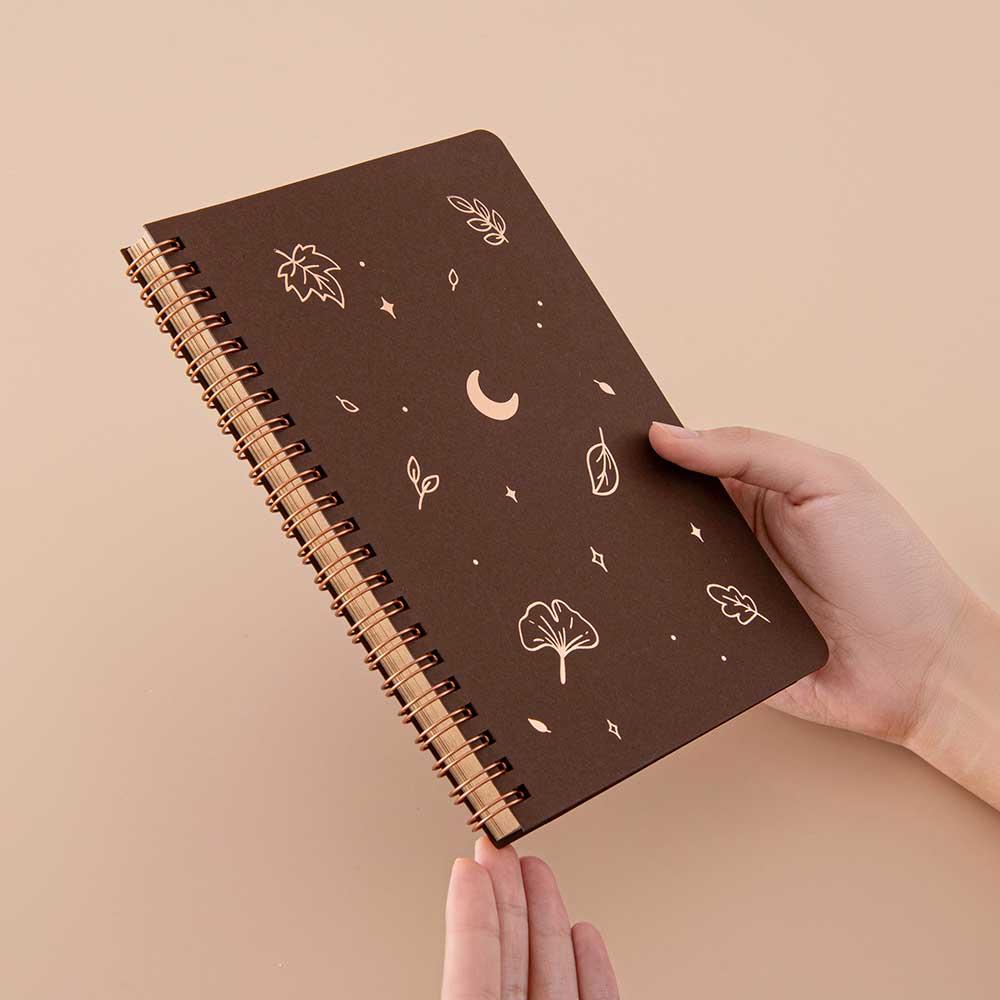 Tsuki ‘Maple Dreams’ Kraft Paper Ringbound Bullet Journal ☾ - Image 7