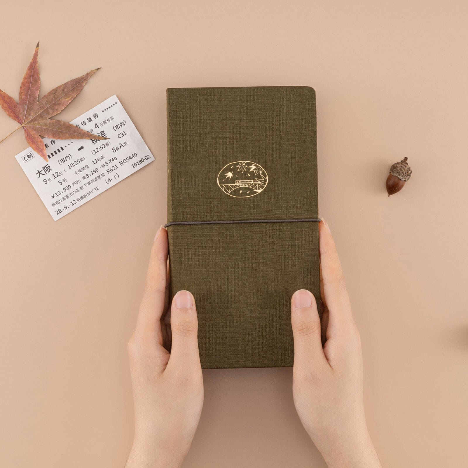 Tsuki ‘Maple Journey’ Travel Notebook ☾ - Image 8