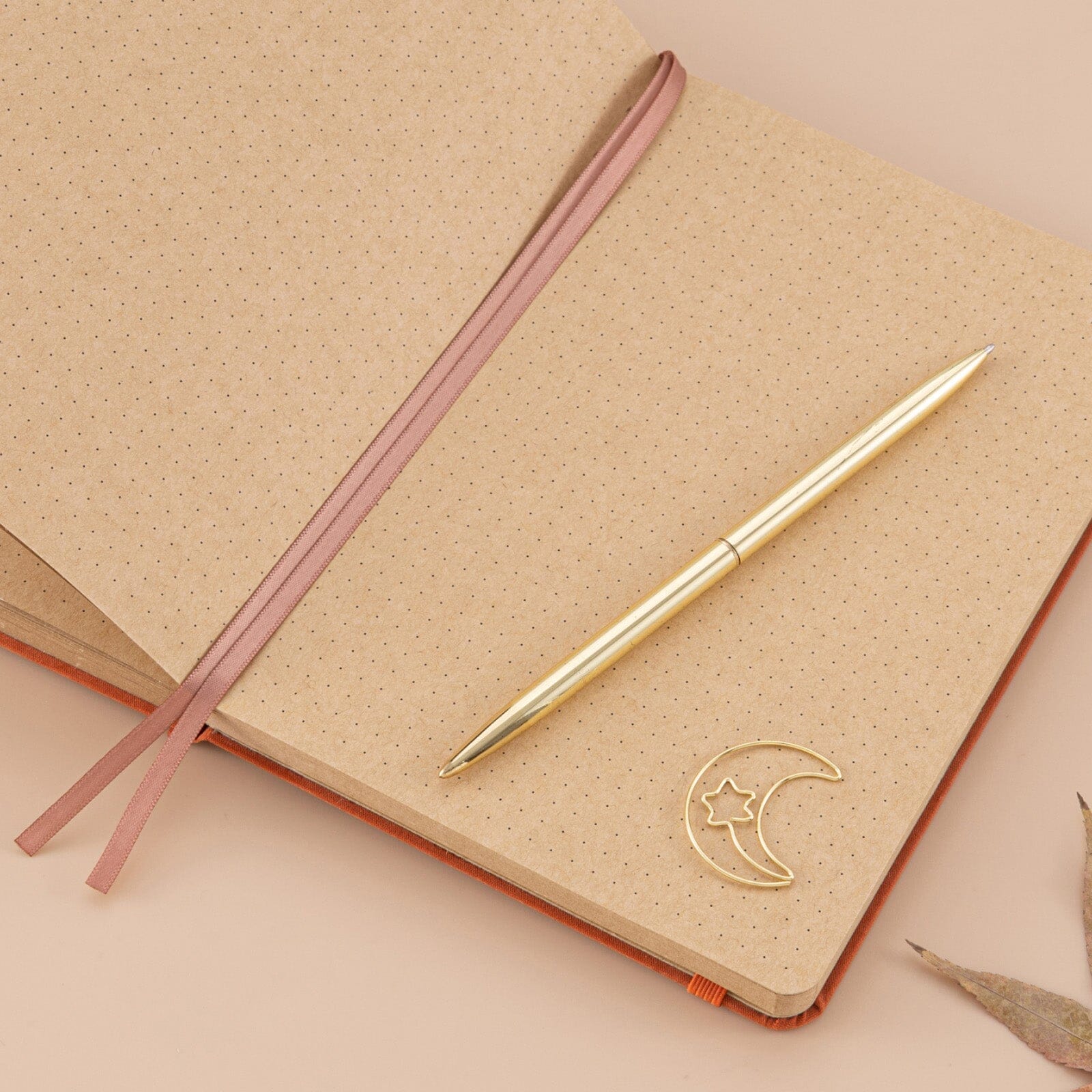 Tsuki ‘Maple Moon’ Kraft Paper Limited Edition Bullet Journal ☾ - Image 8