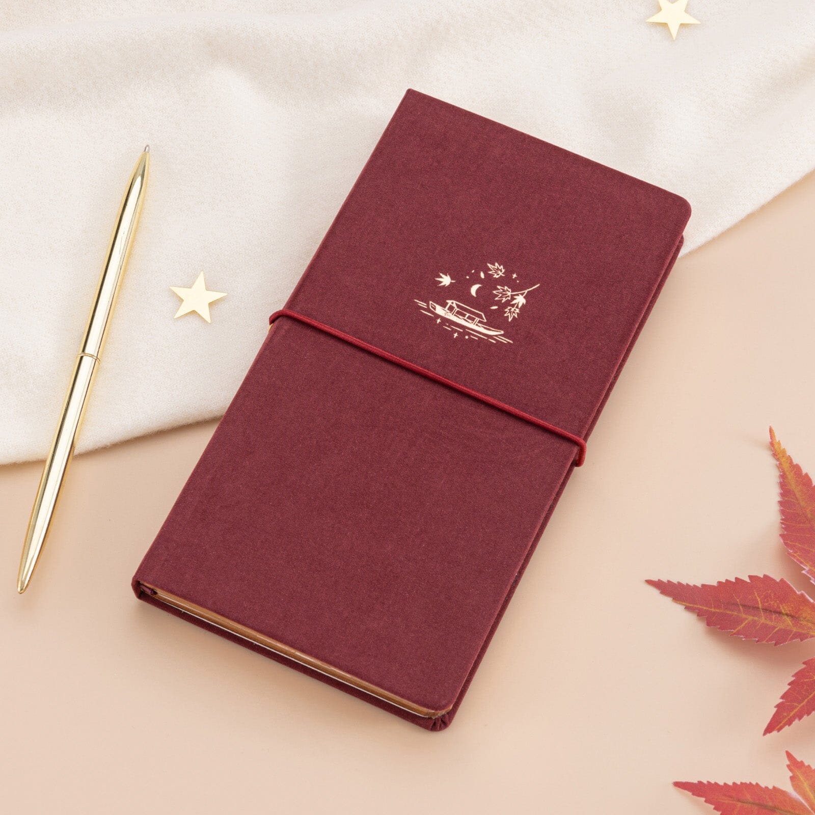 Tsuki ‘Maple Sail’ Travel Notebook ☾ - Image 9