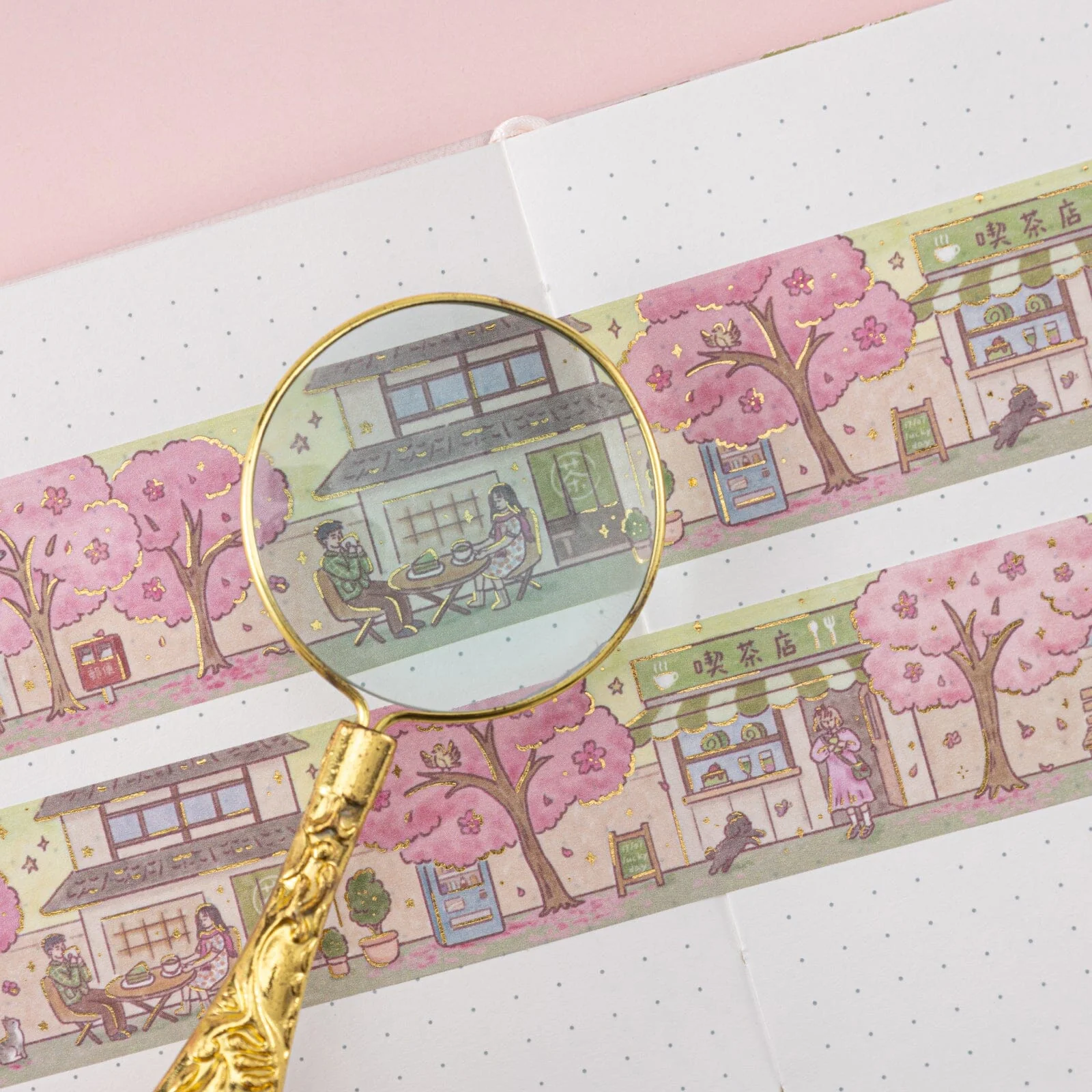 Tsuki ‘Matcha Bloom’ Travel Notebook Gift Set ☾ - Image 11