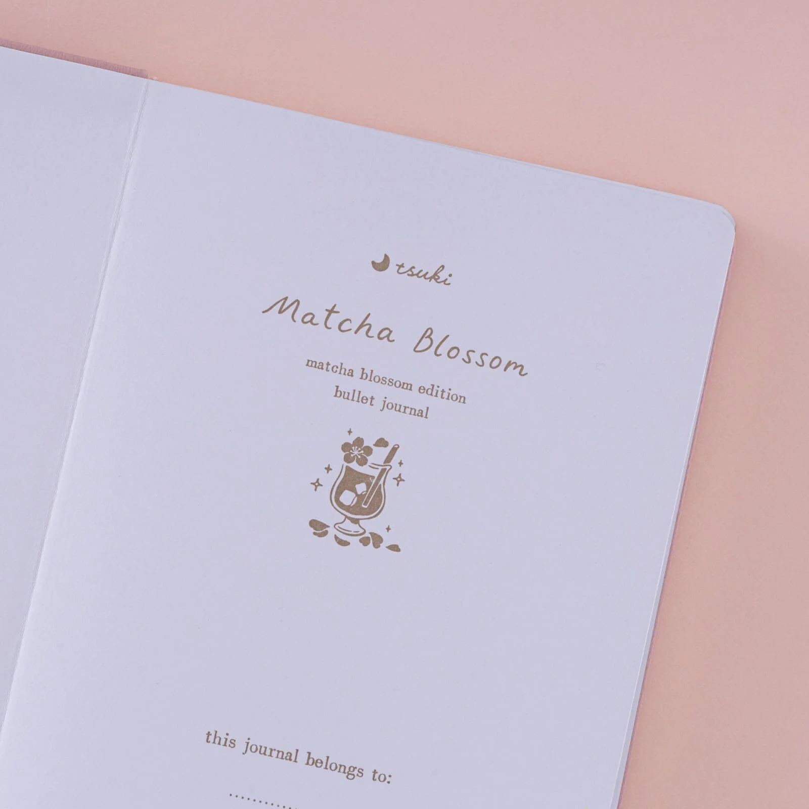 Tsuki ‘Matcha Blossom’ Limited Edition Luxury Bullet Journal ☾ - Image 8