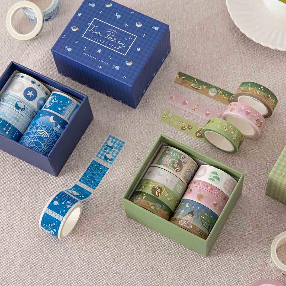 Tsuki ‘Matcha Ichigo’ Washi Tape Set ☾ - Image 17