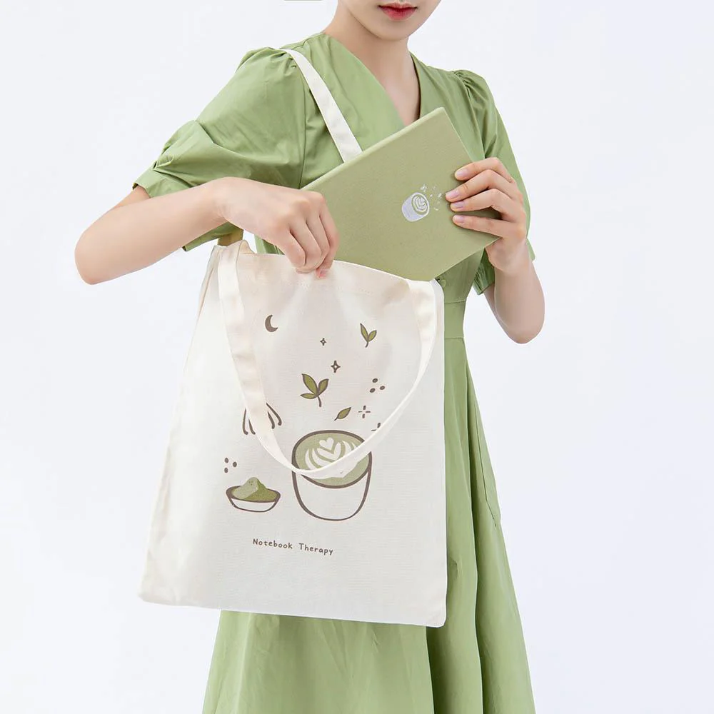 Tsuki ‘Matcha Matcha’ Tote Bag ☾ - Image 2