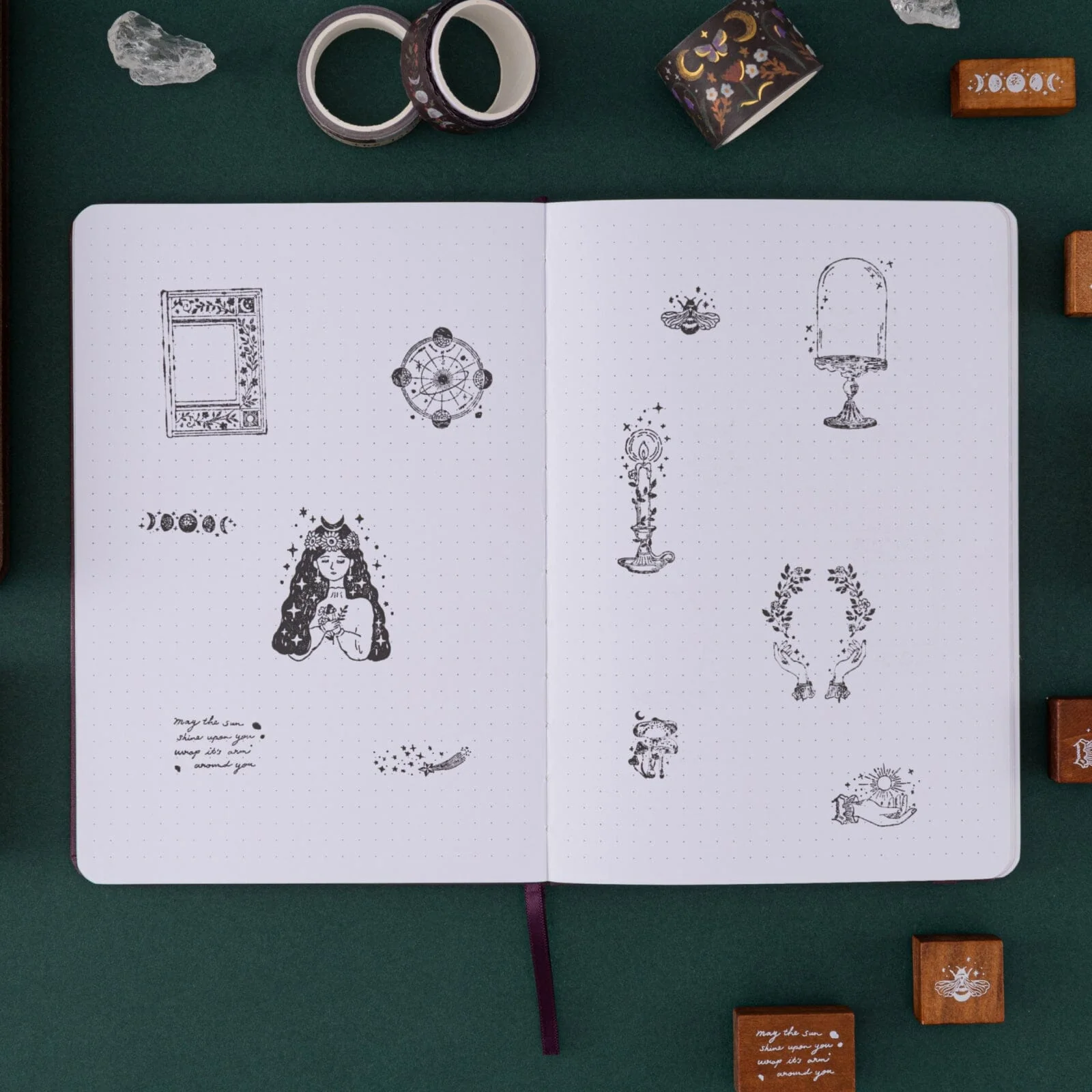 Tsuki ‘Midsummer Night’s Dream’ Bullet Journal Stamp Set ☾ - Image 13