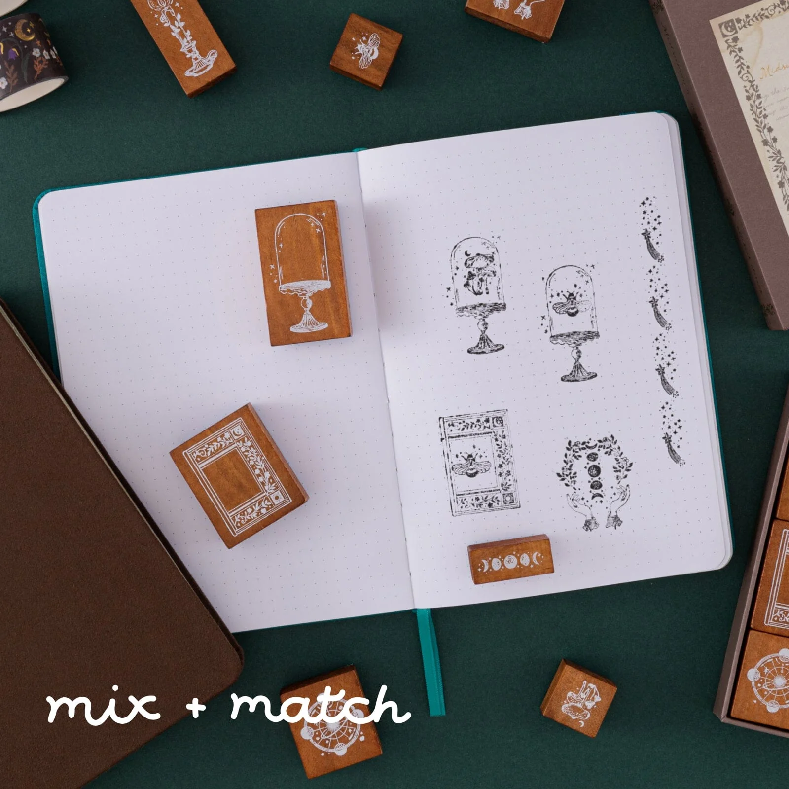 Tsuki ‘Midsummer Night’s Dream’ Bullet Journal Stamp Set ☾ - Image 7