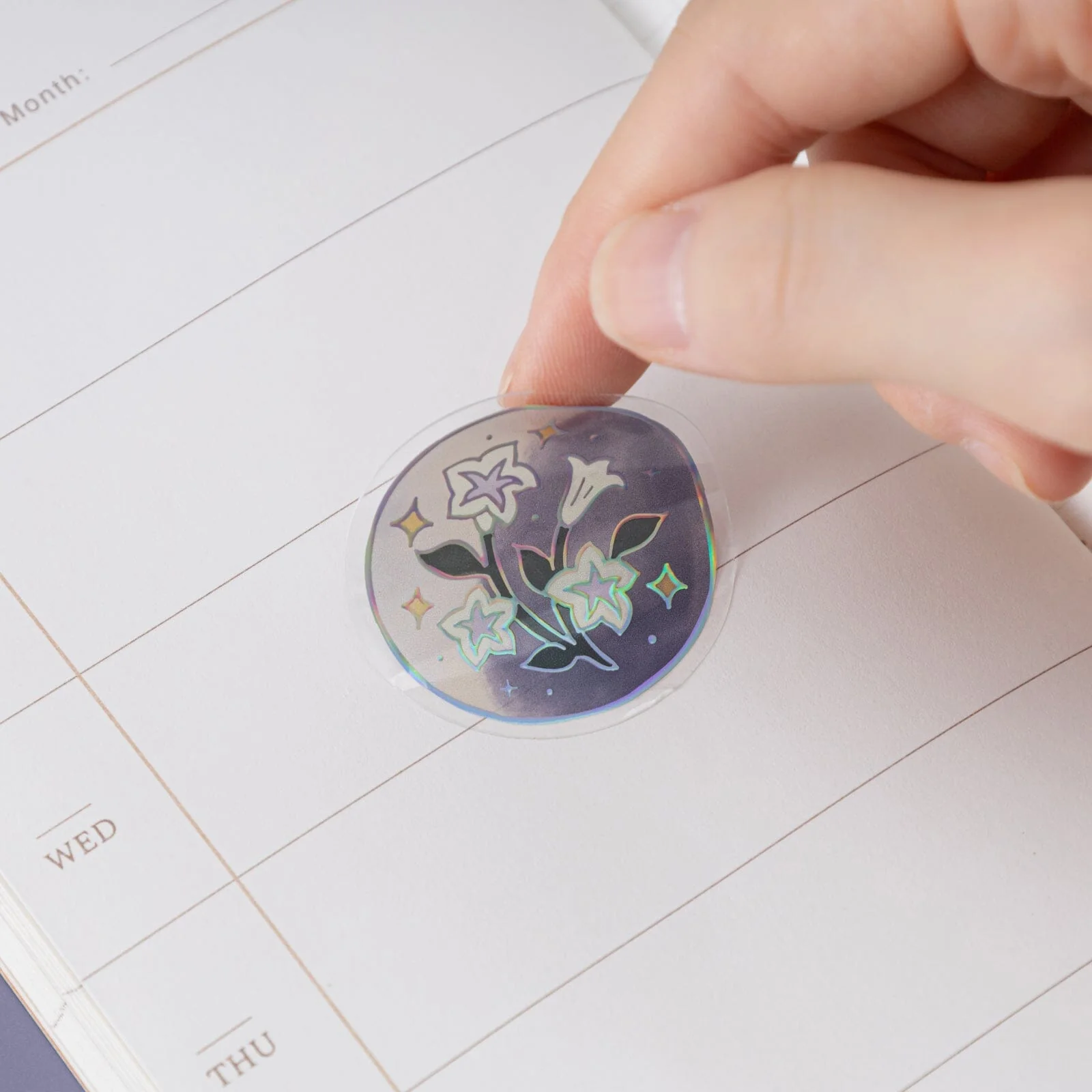 Tsuki ‘Moonflower Magic’ 3D Sticker Set ☾ - Image 7