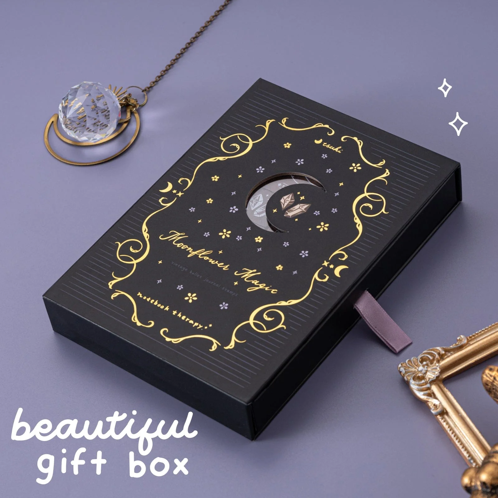 Tsuki ‘Moonflower Magic’ Bullet Journal Stamp Set ☾ - Image 9