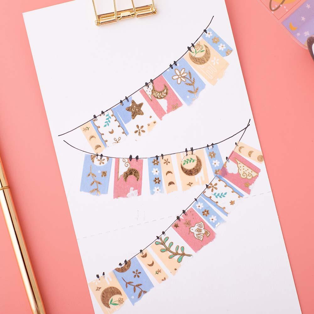 Tsuki ‘Moonflower’ Washi Tape Set ☾ - Image 11