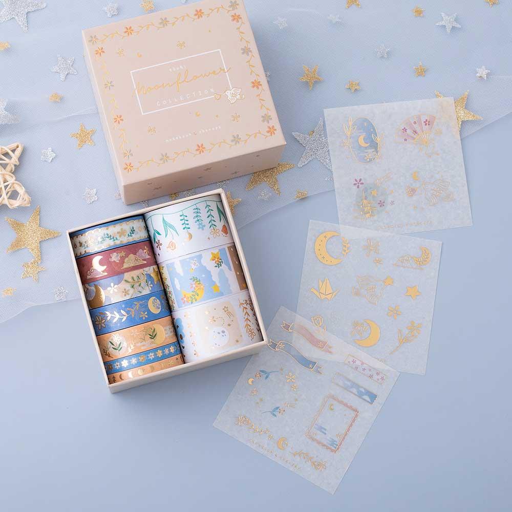 Tsuki ‘Moonflower’ Washi Tape Set ☾ - Image 7