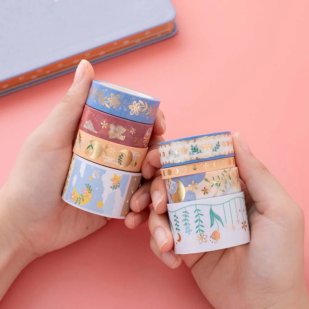 Tsuki ‘Moonflower’ Washi Tape Set ☾ - Image 9