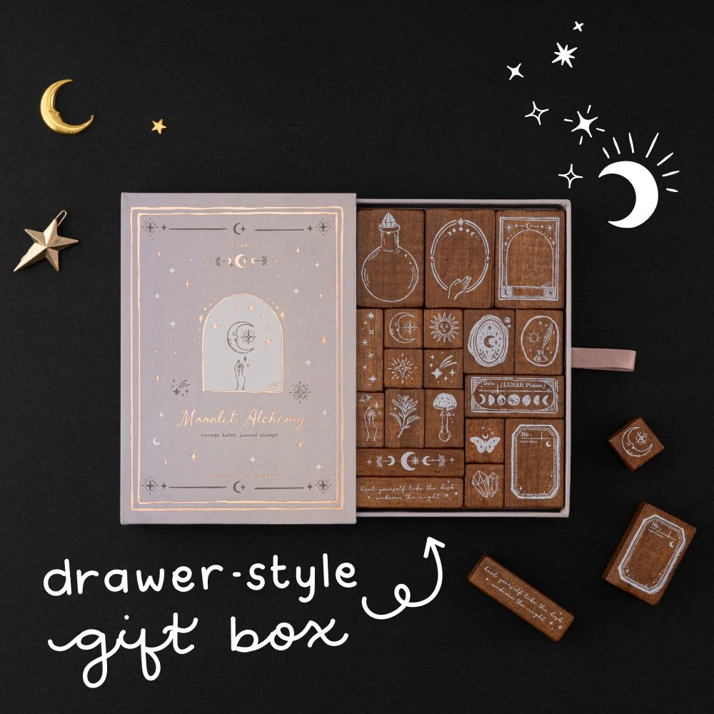Tsuki ‘Moonlit Alchemy’ Bullet Journal Stamp Set ☾ - Image 11