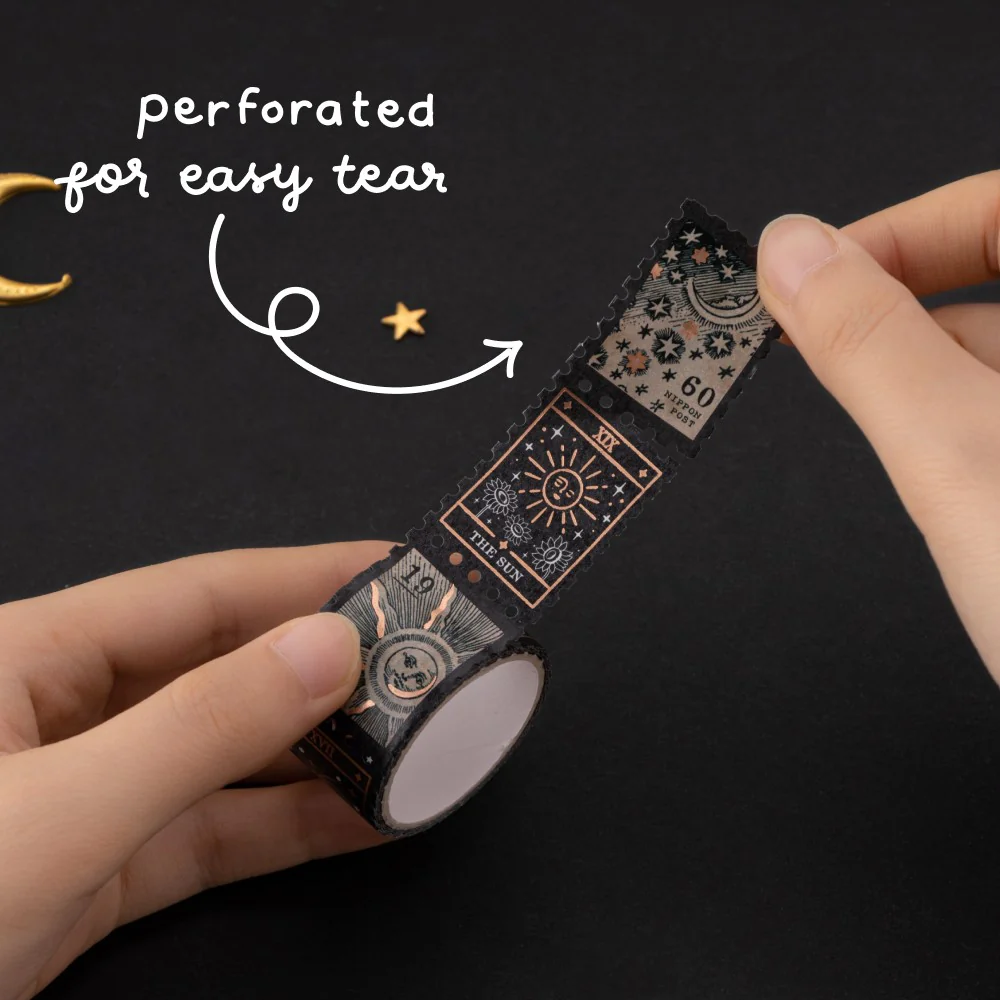 Tsuki ‘Moonlit Alchemy’ Washi Tape Set ☾ - Image 6