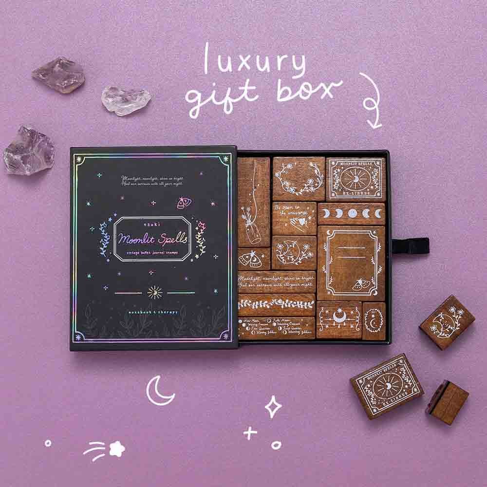Tsuki ‘Moonlit Spells’ Bullet Journal Stamp Set ☾ - Image 7