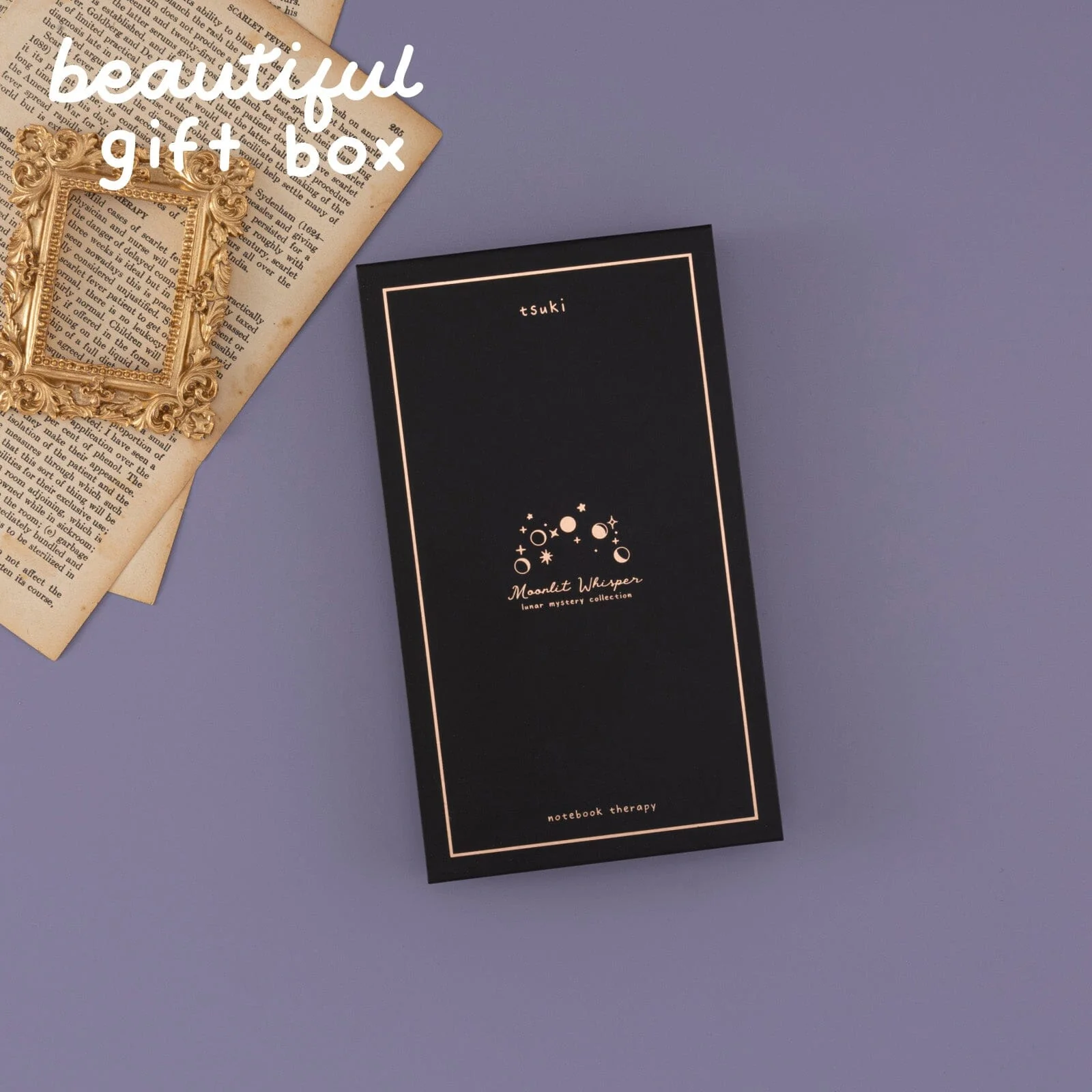 Tsuki ‘Moonlit Whisper’ Limited Edition Luxury Travel Notebook ☾ - Image 13