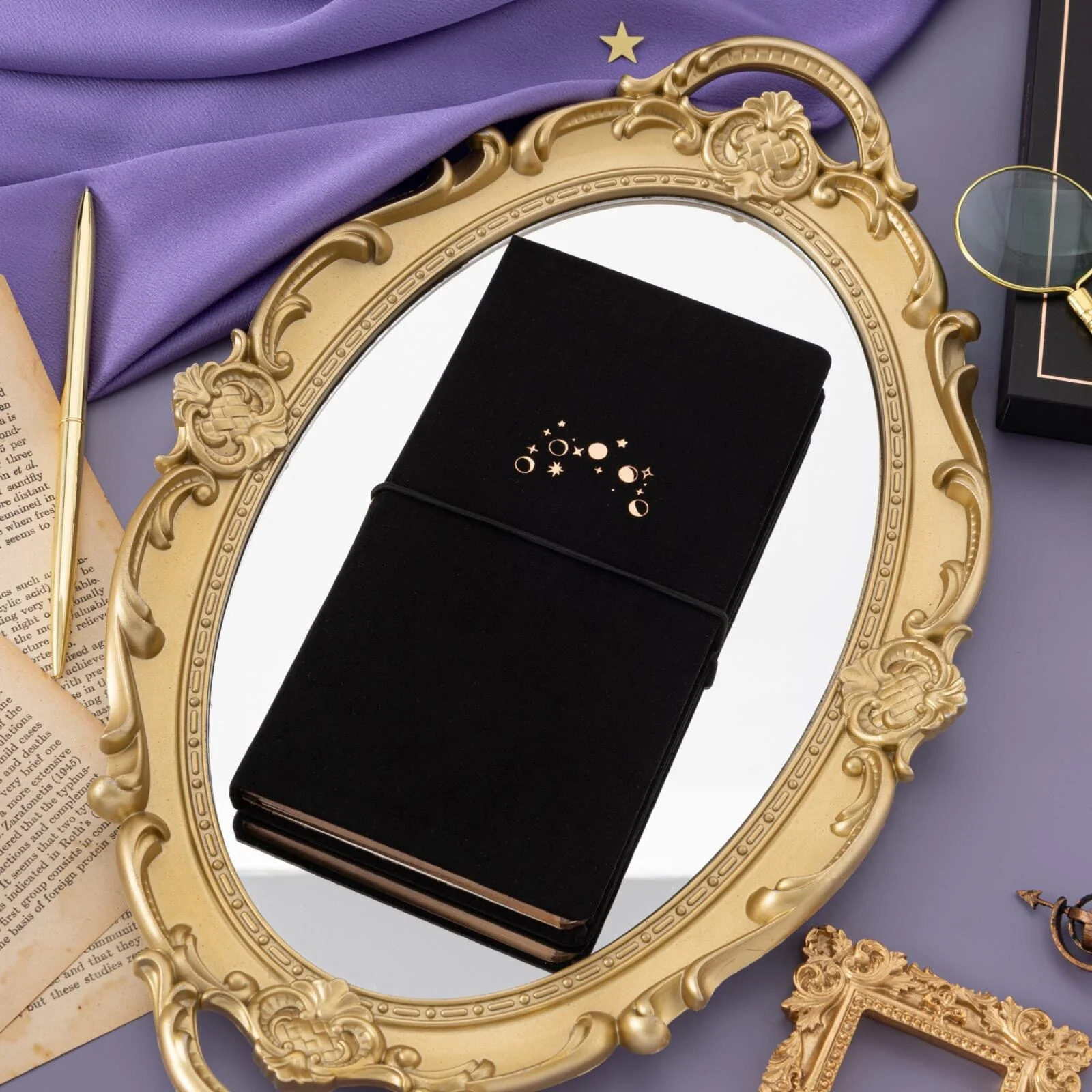 Tsuki ‘Moonlit Whisper’ Limited Edition Luxury Travel Notebook ☾ - Image 15