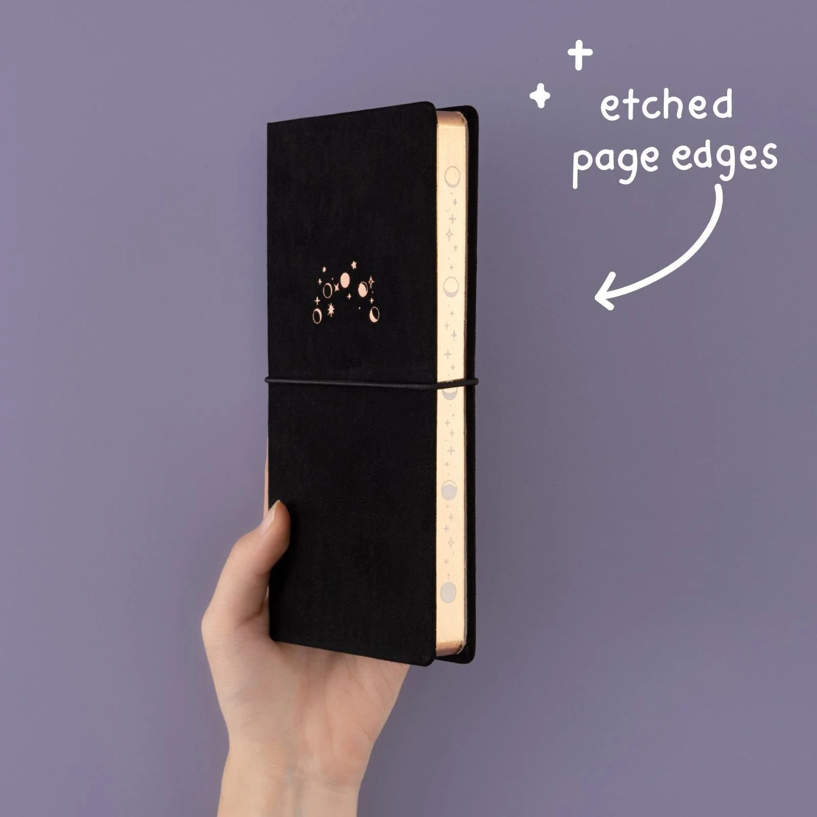 Tsuki ‘Moonlit Whisper’ Limited Edition Luxury Travel Notebook ☾ - Image 3