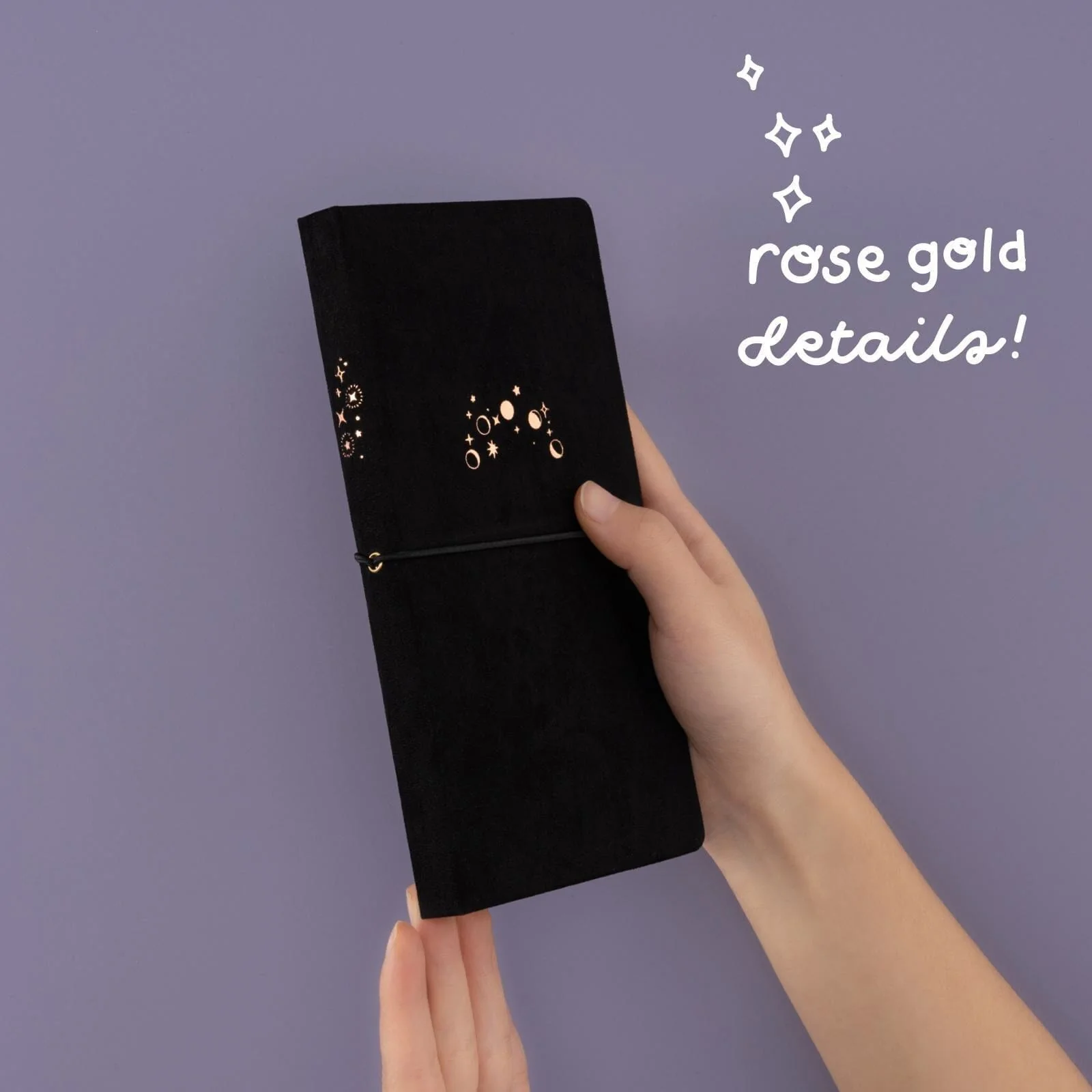 Tsuki ‘Moonlit Whisper’ Limited Edition Luxury Travel Notebook ☾ - Image 6