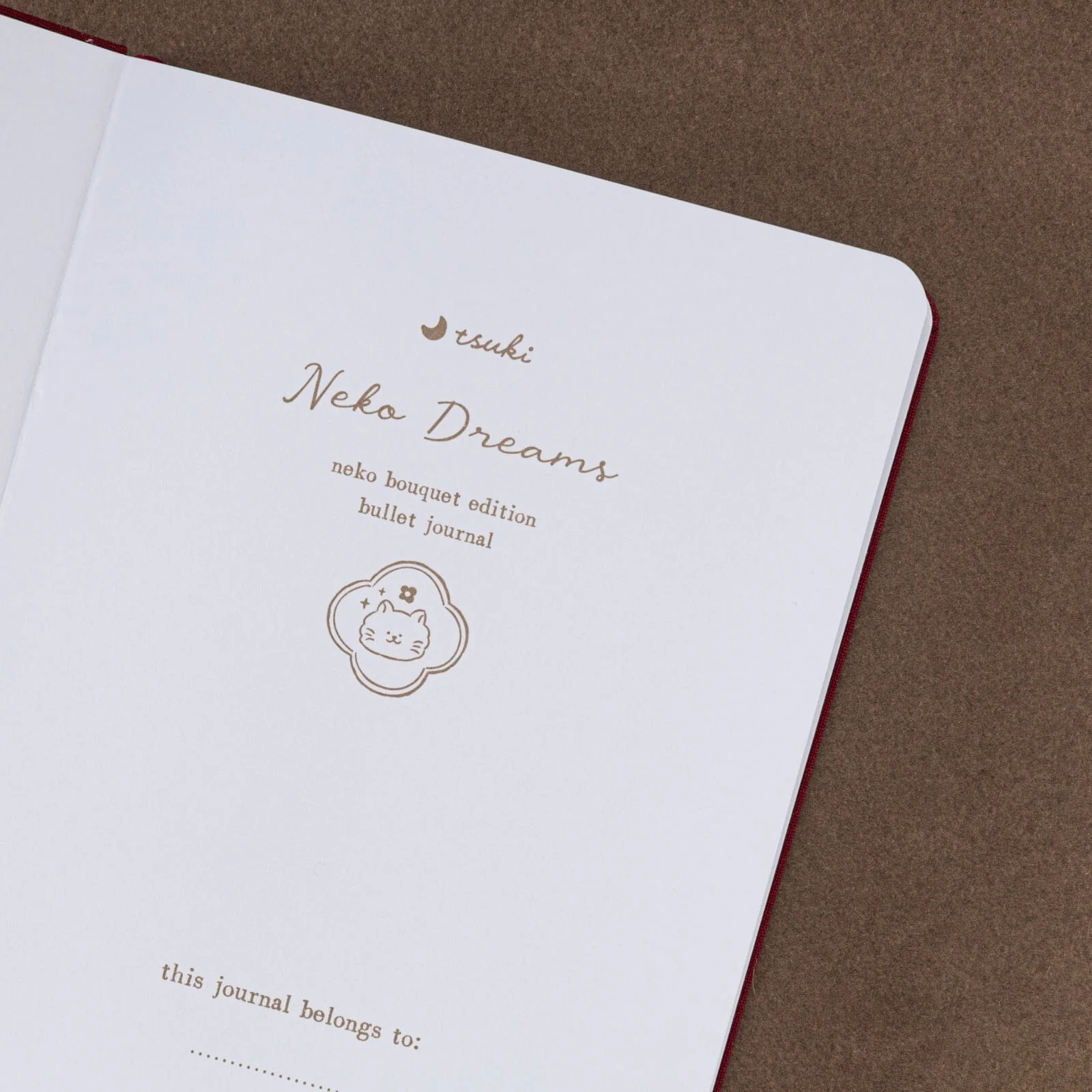 Tsuki ‘Neko Bouquet’ Limited Edition Bullet Journal ☾ - Image 6