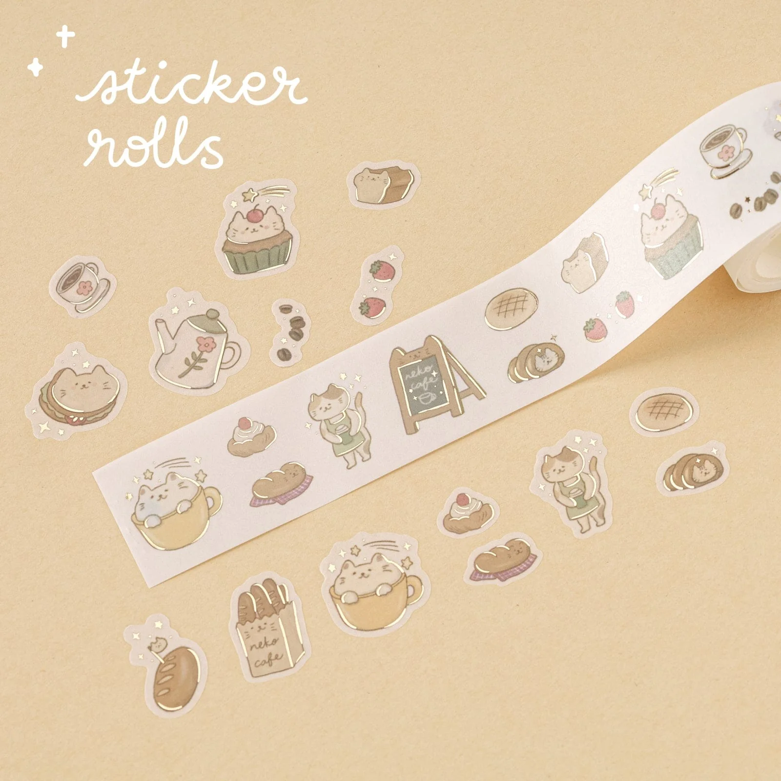 Tsuki ‘Neko Cafe’ Travel Notebook Gift Set ☾ - Image 12