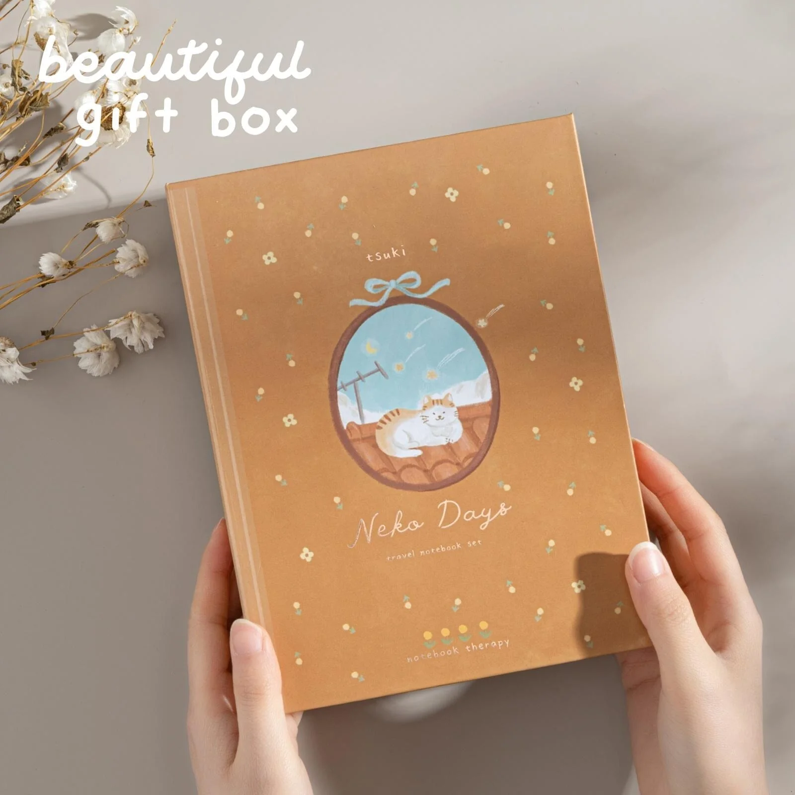 Tsuki ‘Neko Days’ Travel Notebook Gift Set ☾ - Image 12