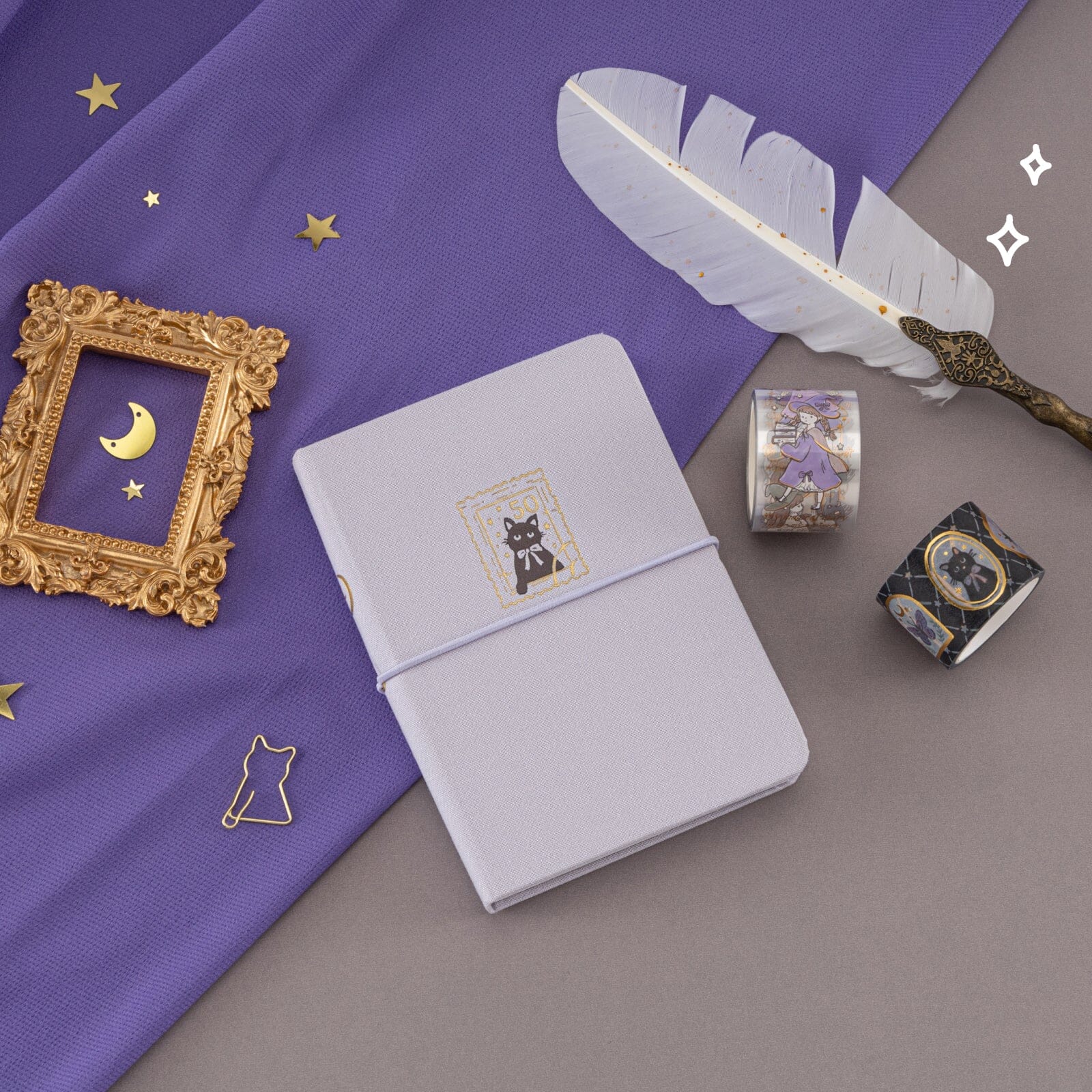 Tsuki ‘Neko Delivery’ A6 Travel Notebook ☾ - Image 13